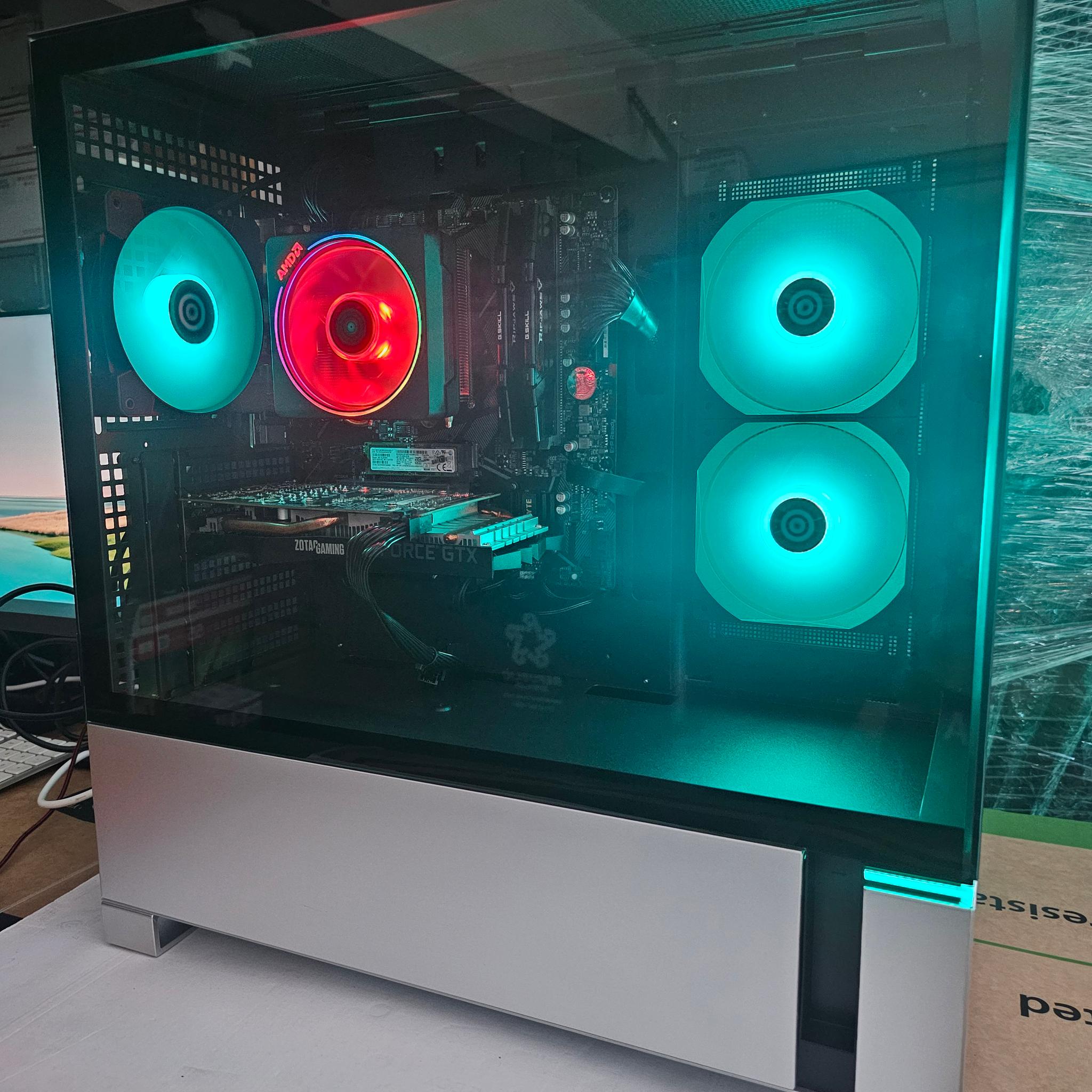 Custom Gaming PC | RYZEN 5 5500 | 16gb ram | 256 gb | 1660| Windows 11 pro |