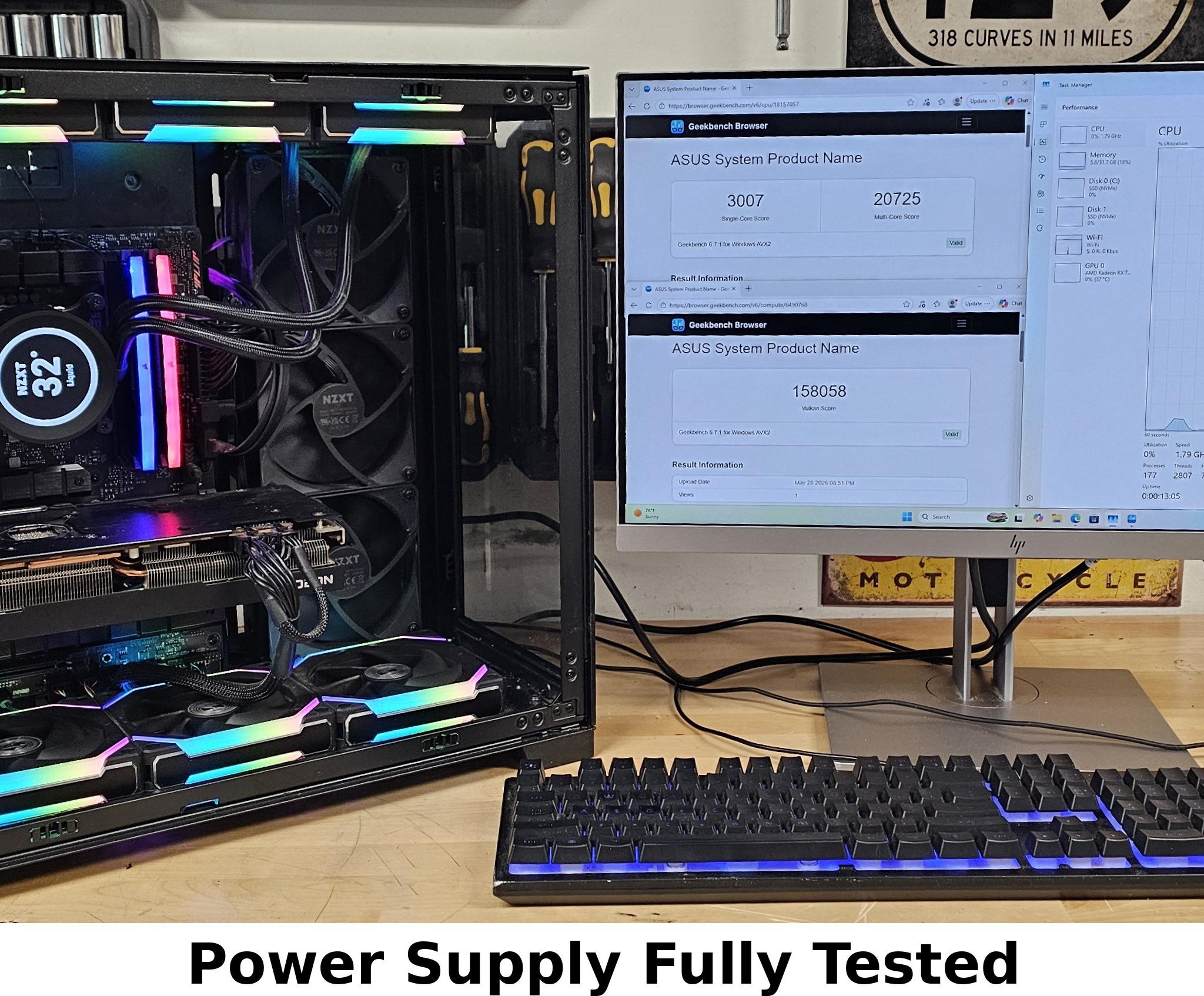 850 Watt PSU Corsair RM850x Power Supply