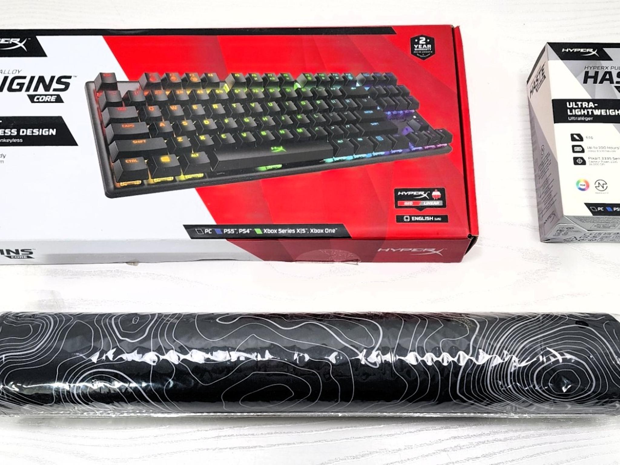 HyperX KB/M & Deskmat Gamer's Set