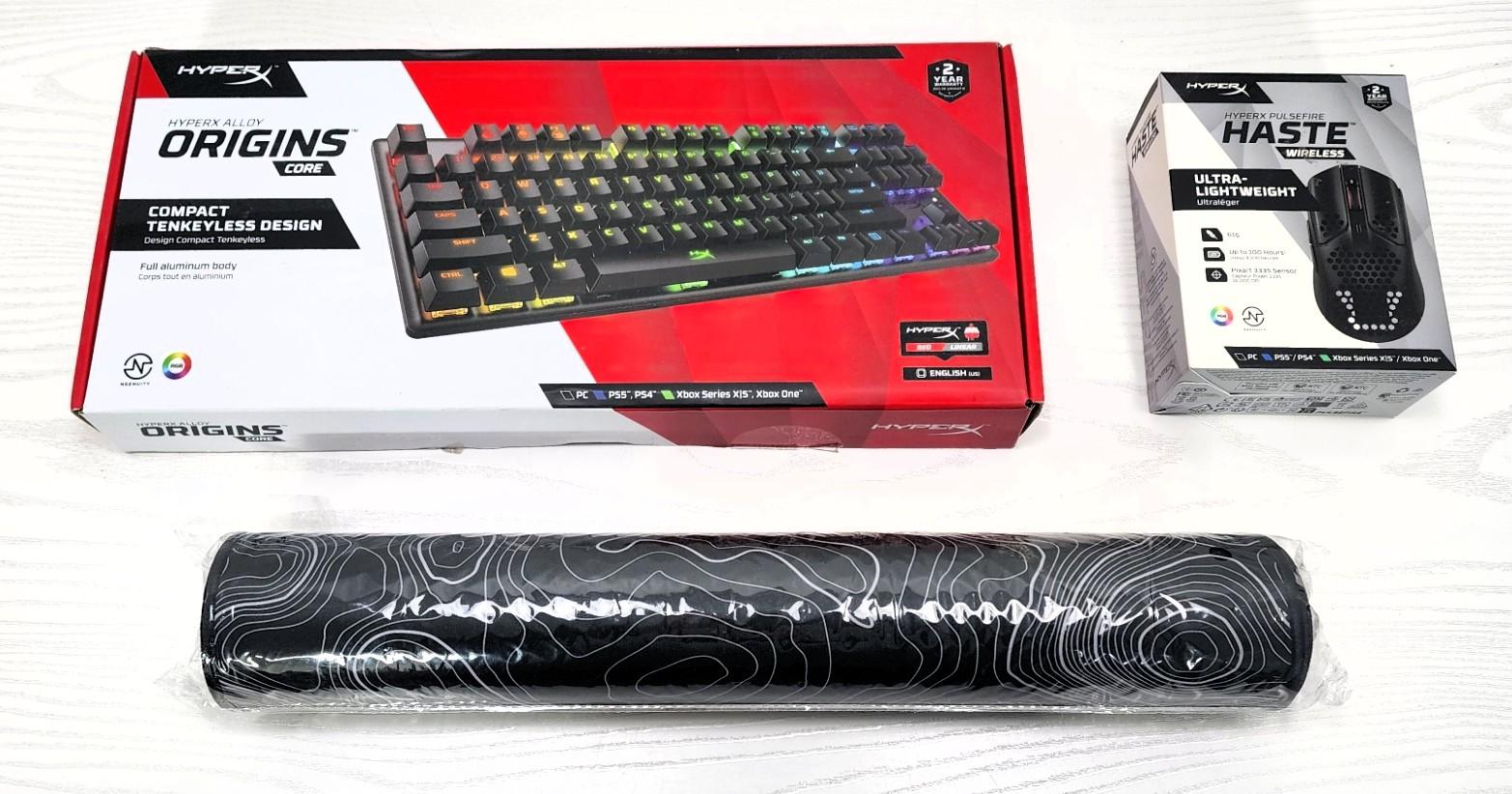 HyperX KB/M & Deskmat Gamer's Set