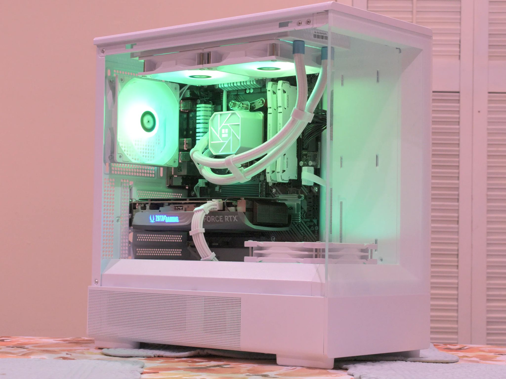 RTX 4070 12GB Gaming PC 1440P ⬜🟪 Ryzen 7 5700X3D ⬜🟪 32GB DDR4 ⬜🟪 1TB NVME SSD ⬜🟪 Wifi/BT RGB