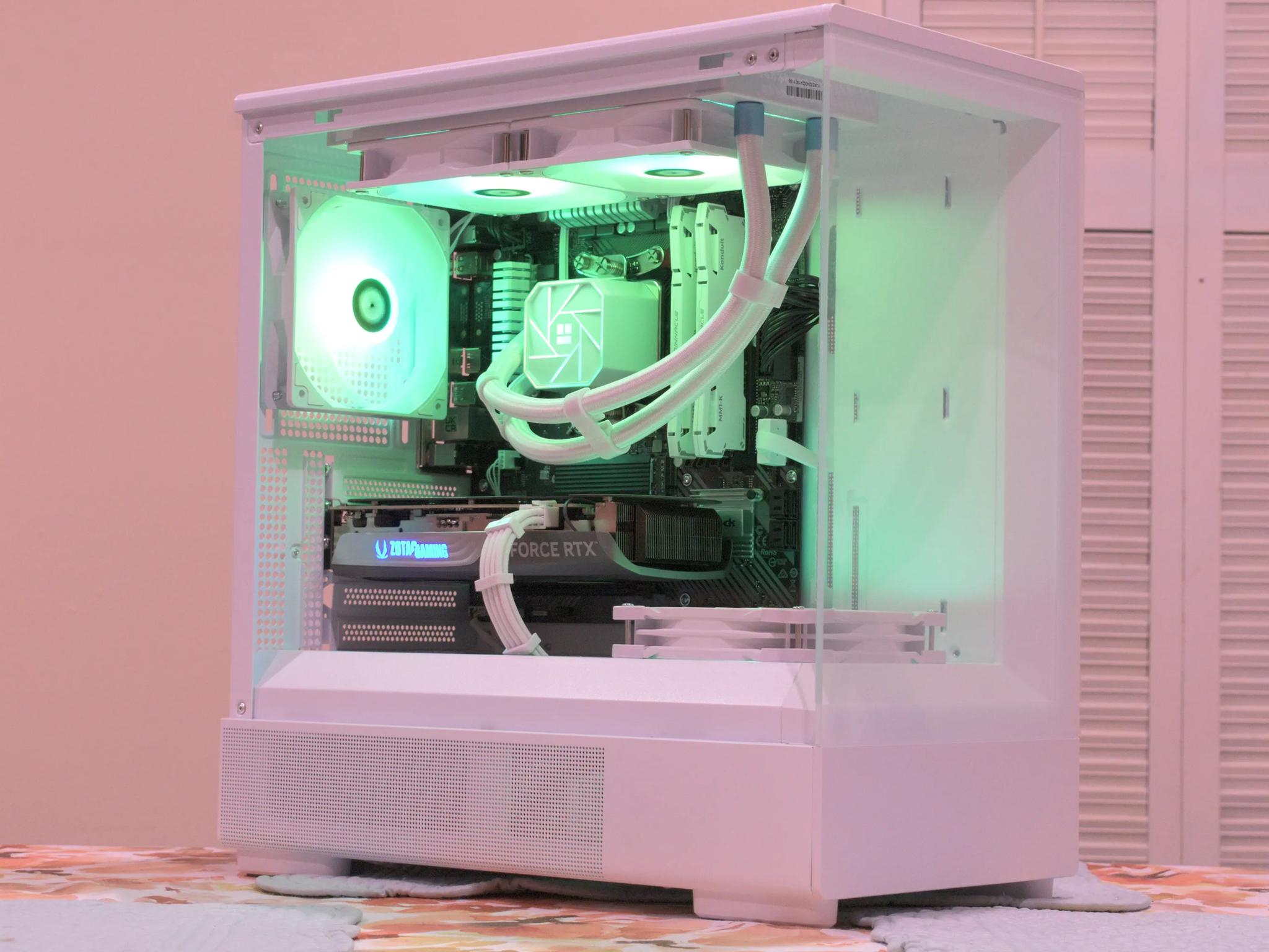 RTX 4070 12GB Gaming PC 1440P ⬜🟪 Ryzen 7 5700X3D ⬜🟪 32GB DDR4 ⬜🟪 1TB NVME SSD ⬜🟪 Wifi/BT RGB