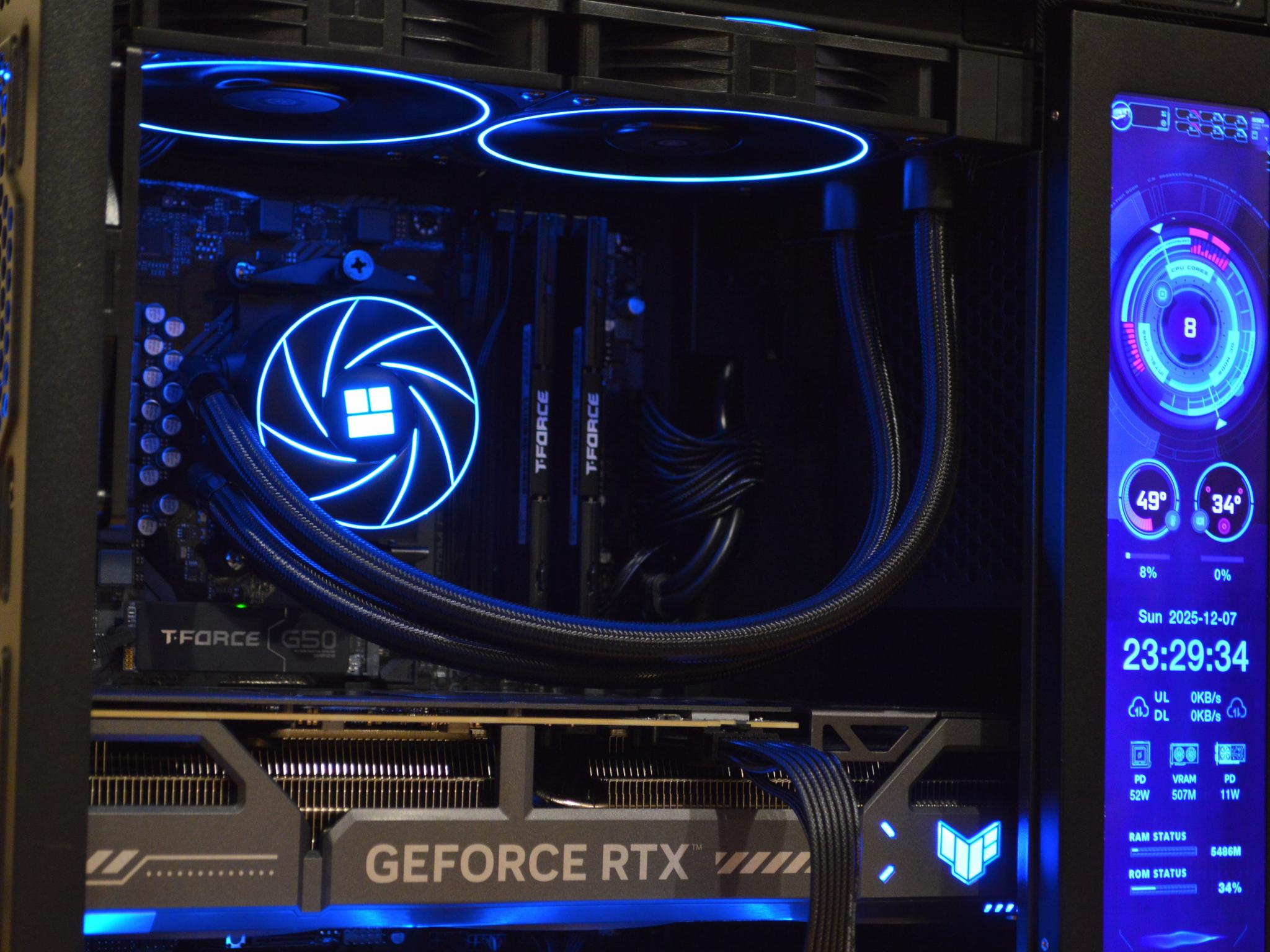 🖤1440p Gaming PC | Ryzen 7 7700X + RTX 5070 | 32GB DDR5 | Subtle RGB 🖤