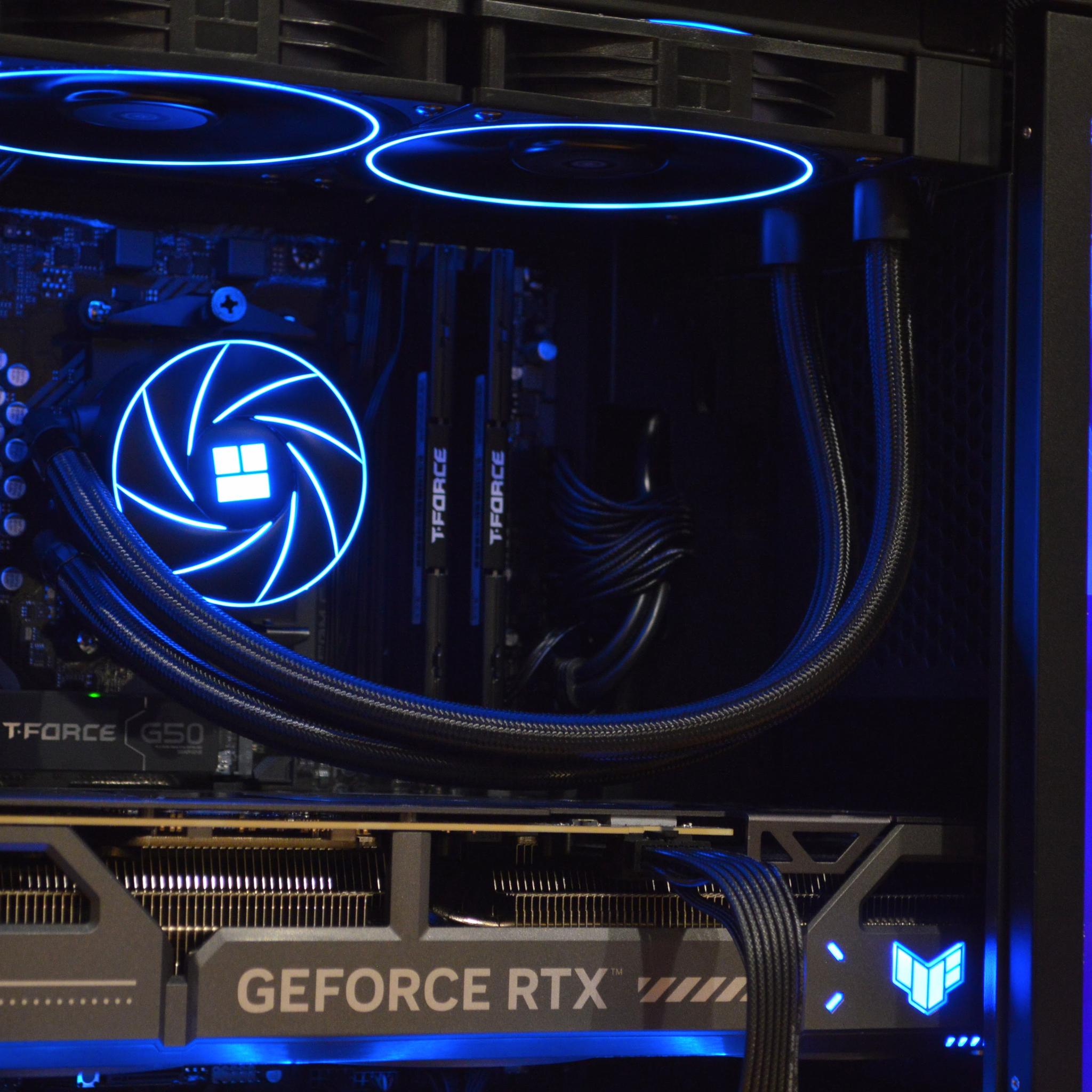 🖤1440p Gaming PC | Ryzen 7 7700X + RTX 5070 | 32GB DDR5 | Subtle RGB 🖤