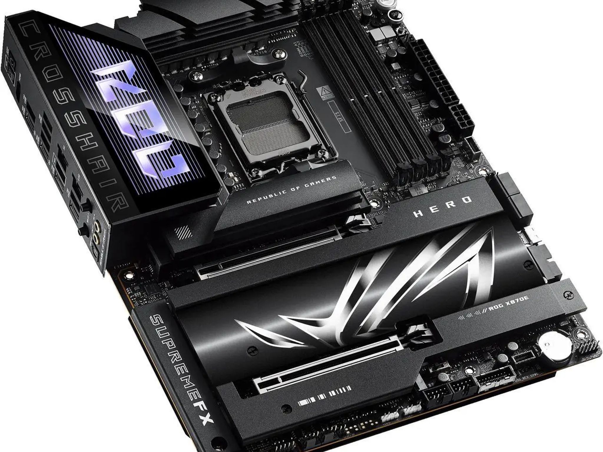 ASUS ROG CROSSHAIR X870E HERO WIFI7 AMD AM5 ATX DDR5 Desktop Motherboard