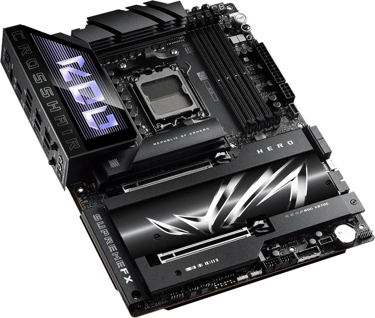 ASUS ROG CROSSHAIR X870E HERO WIFI7 AMD AM5 ATX DDR5 Desktop Motherboard
