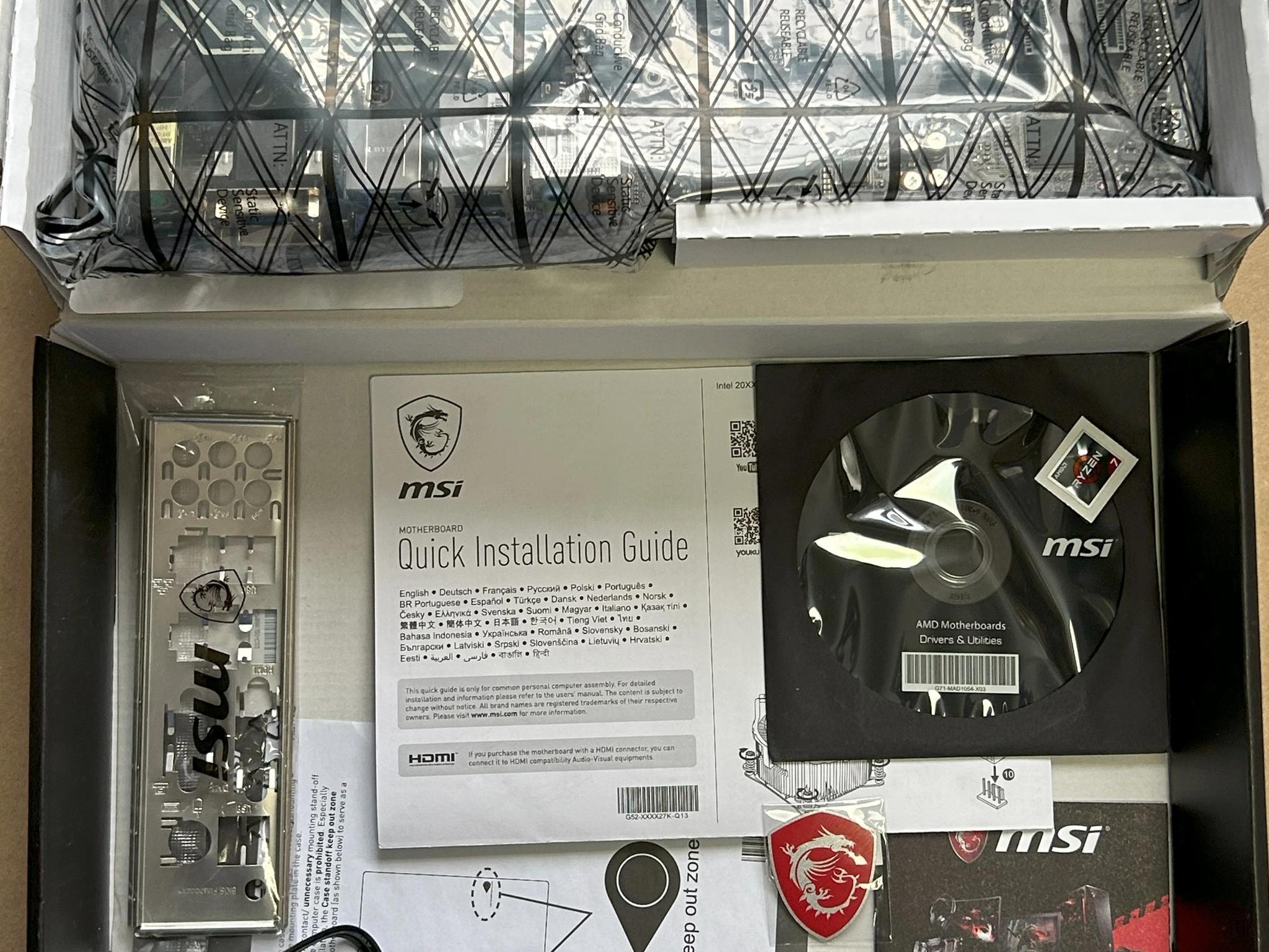 MSI B450-A PRO ATX AM4 Motherboard