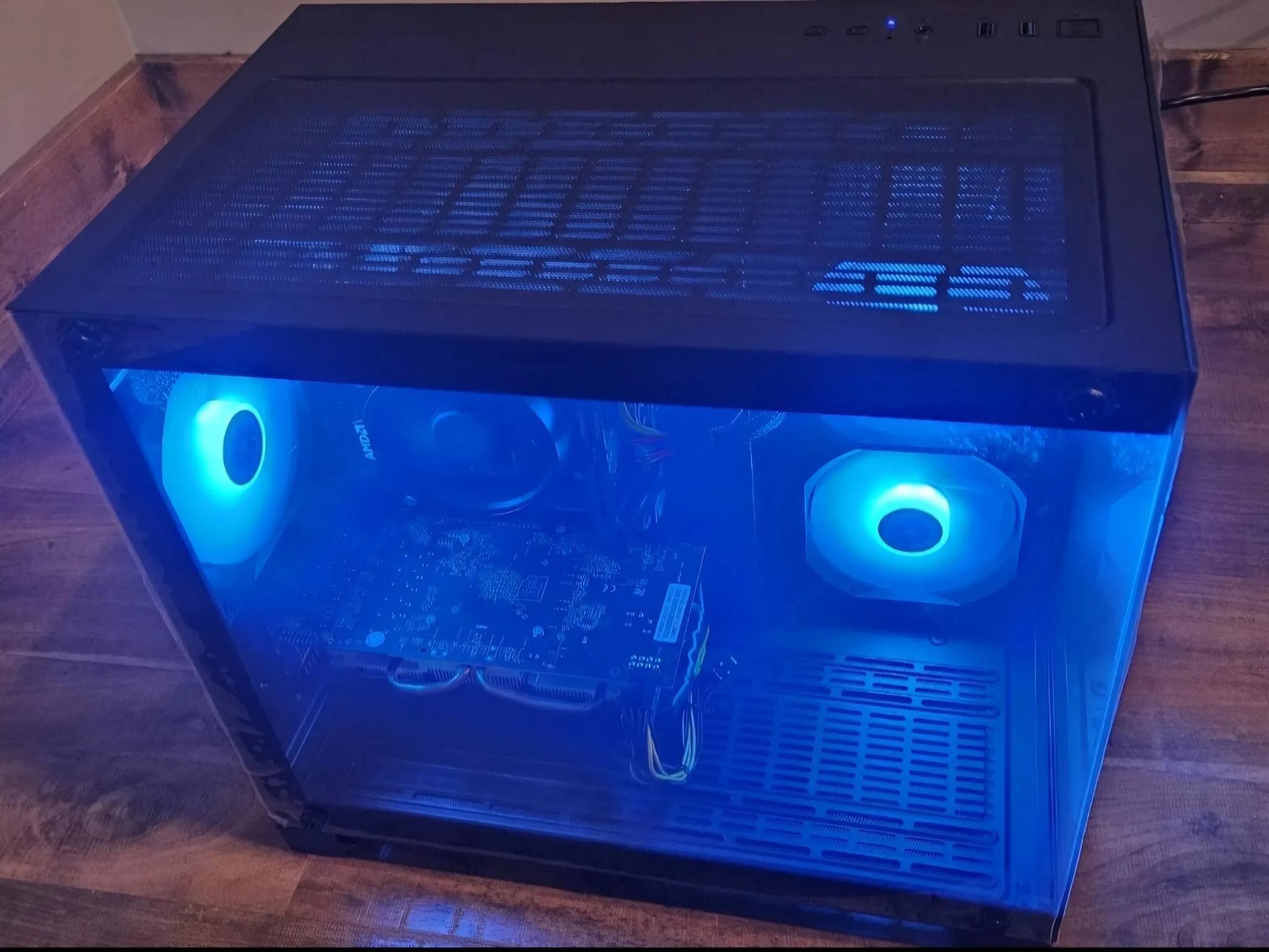Custom Gaming PC | Ryzen 5 5500, RX580 2048SP 8GB, 16GB DDR4, 1TB Nvme SSD, Windows 11 Pro, Wifi USB