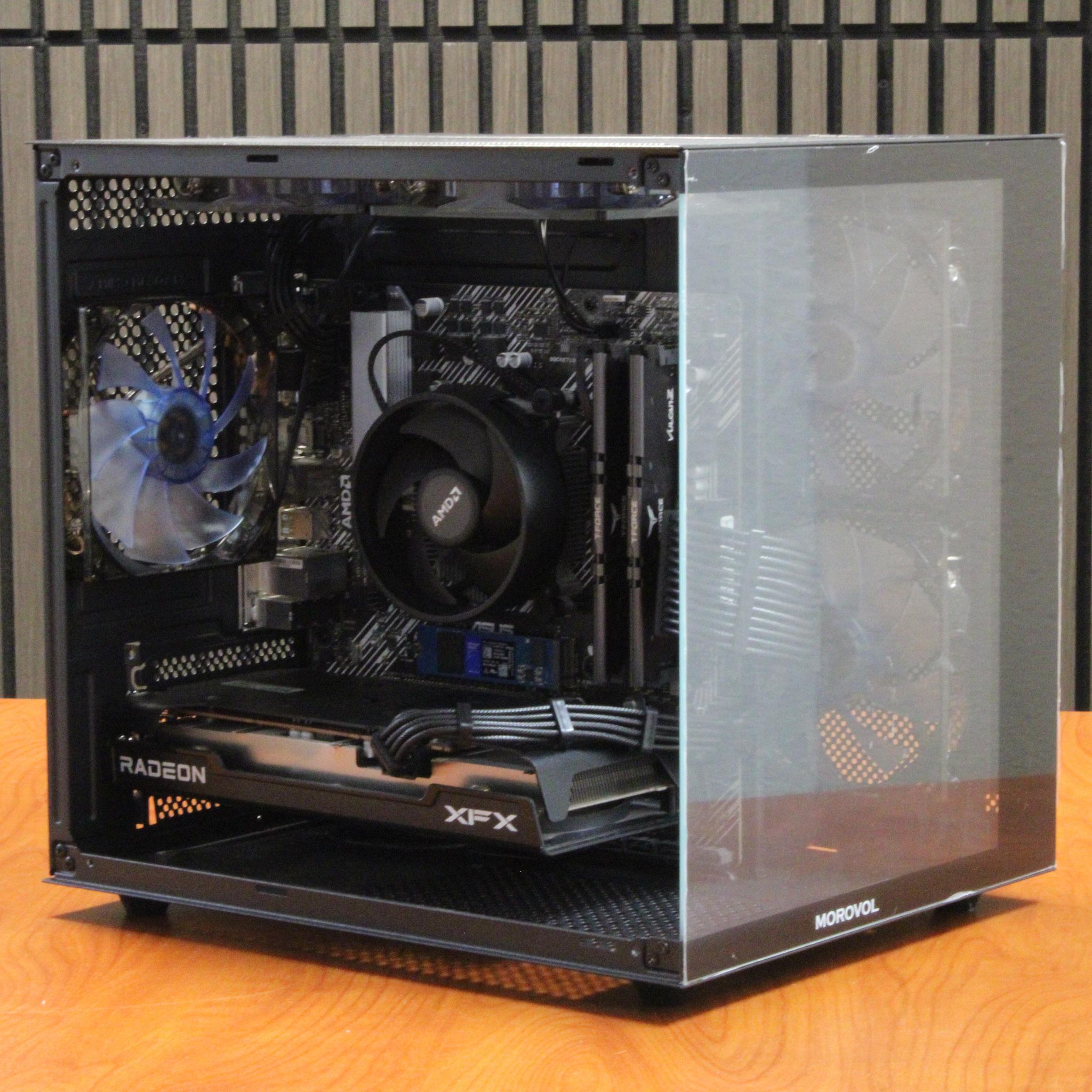 BUDGET GAMING PC - R5 5500 - RX 6600 8GB - 16GB DDR4 - 500GB NVME SSD