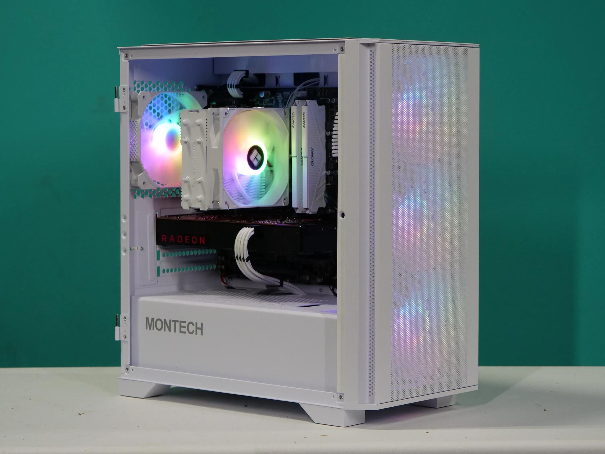 UCW Ready to Play Q170 "Thats about White" Build (i7-7700 + RX 580X 8gb + 16gb RAM)