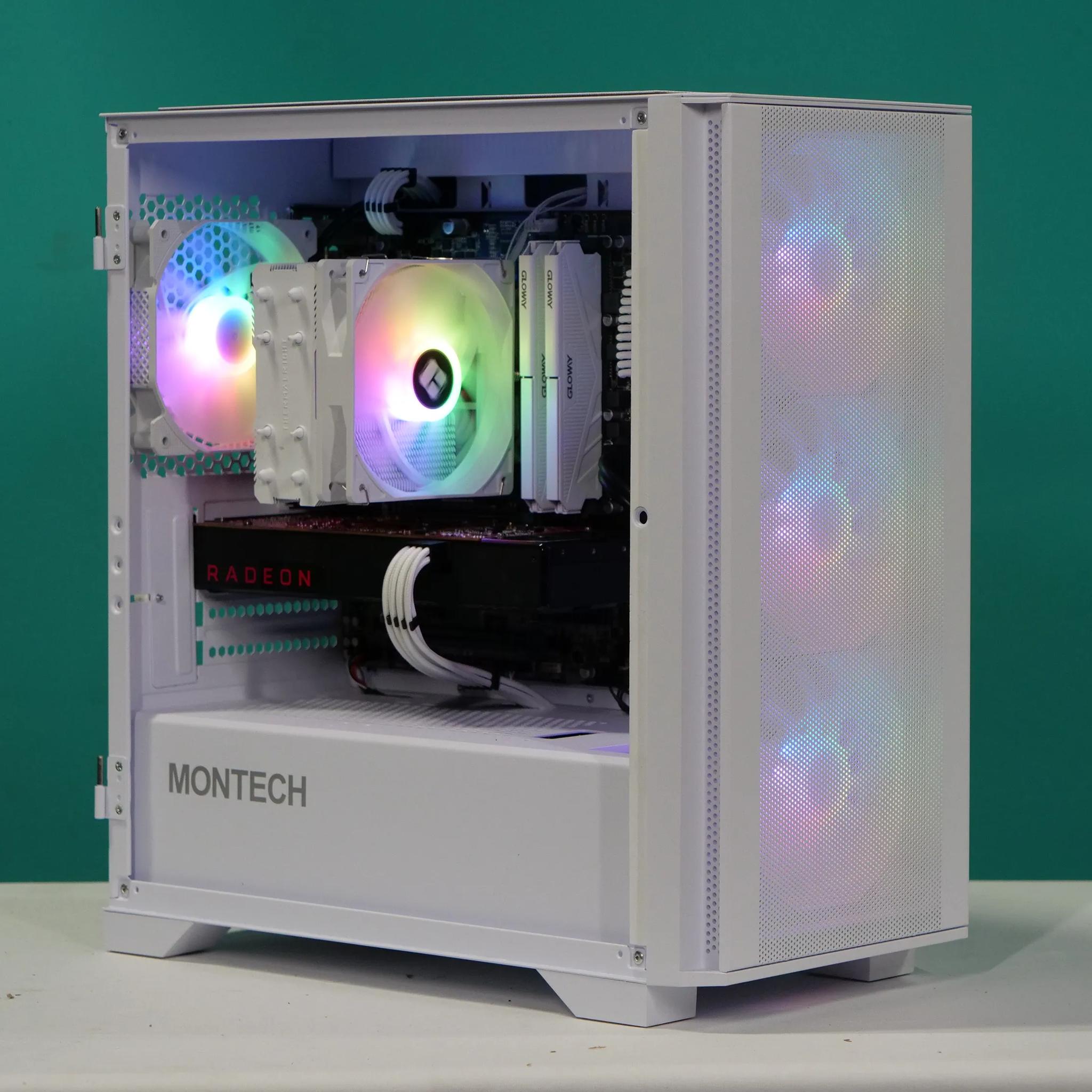 UCW Ready to Play Q170 "Thats about White" Build (i7-7700 + RX 580X 8gb + 16gb RAM)