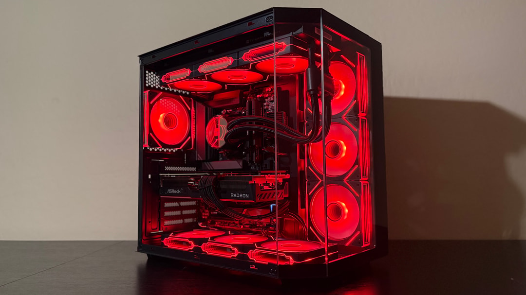 RX9070XT XFX × 9800X3D Ryzen7 XR XT 9070 RX Radeon™ AMD · 9800X3D 7 Ryzen Windowsデスクトップ