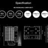 CRYORIG H7 Tower Air Cooler for AMD/Intel CPU with 120mm PWM Fan