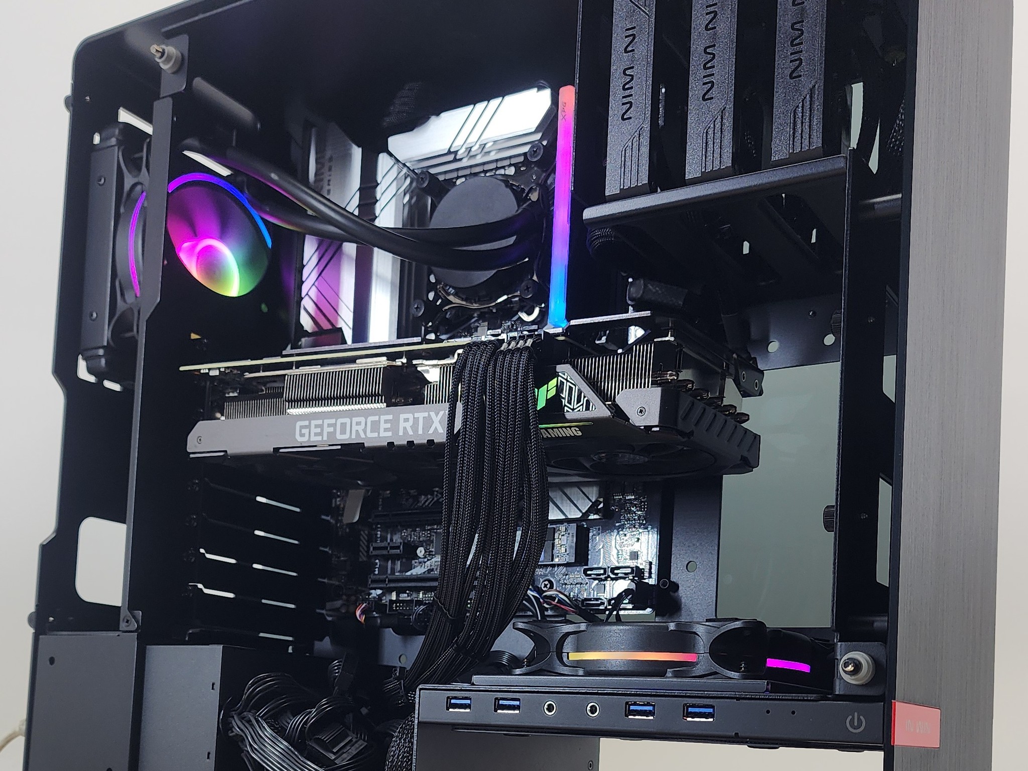 Gaming PC i5-14400F 16GB RAM 500GB SSD RTX 3060 Ti 8GB Windows 11 Computer