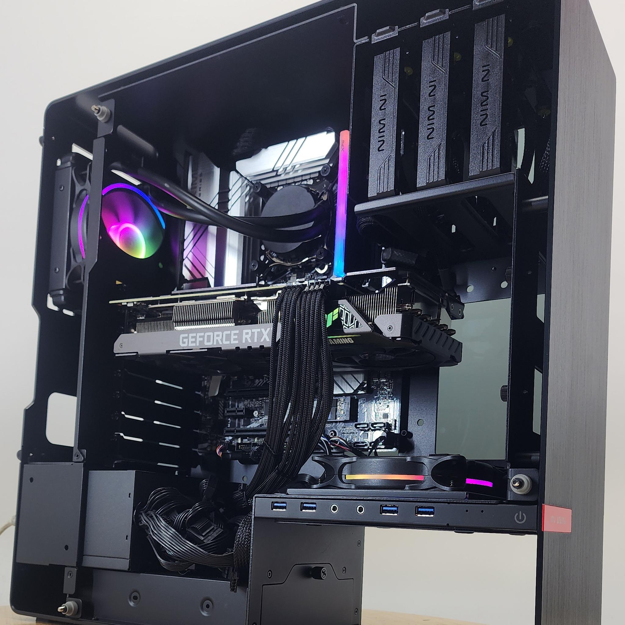 Gaming PC i5-14400F 16GB RAM 500GB SSD RTX 3060 Ti 8GB Windows 11 Computer