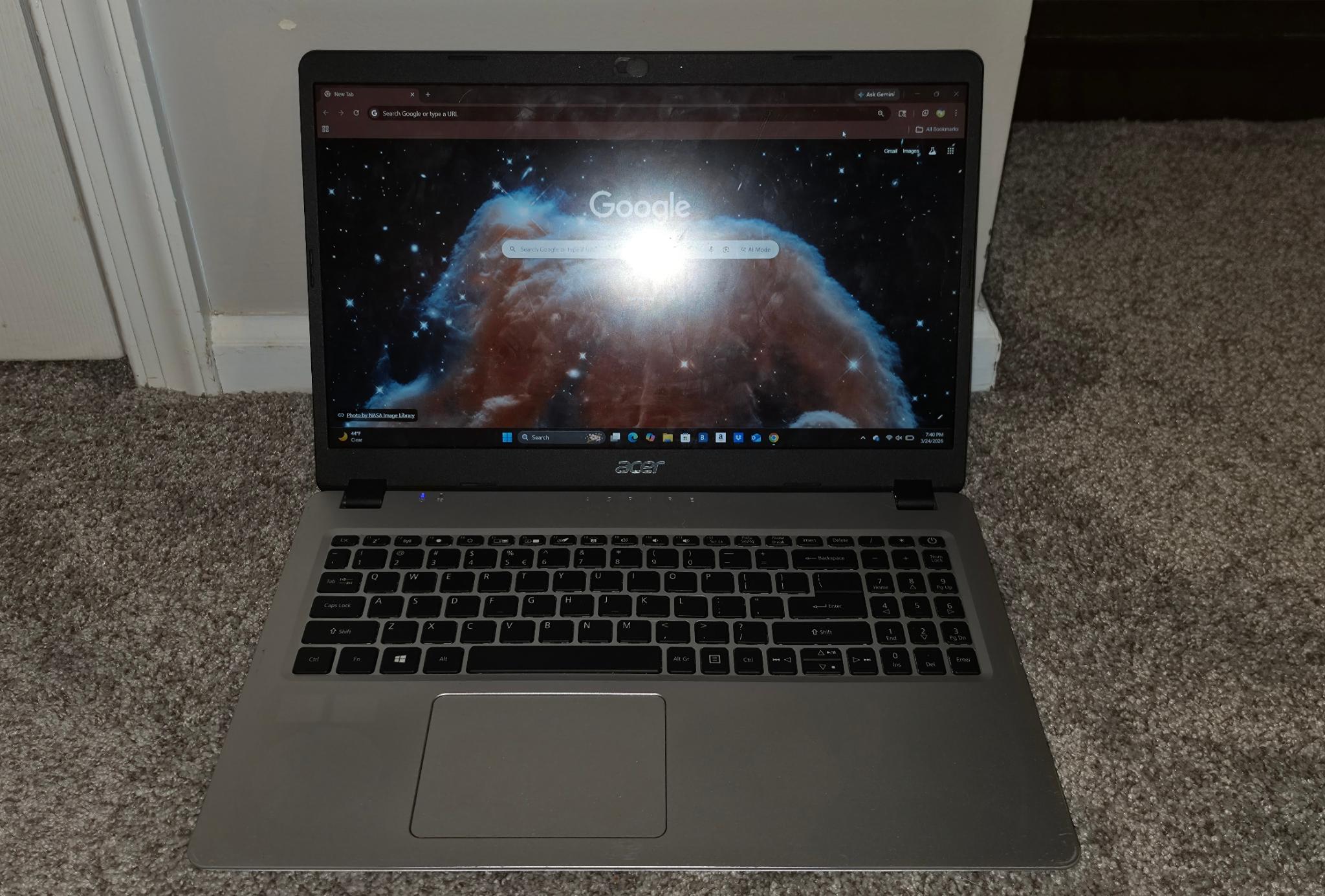 Acer Aspire 5 15.6” Laptop – 8GB RAM Upgrade – Good Condition