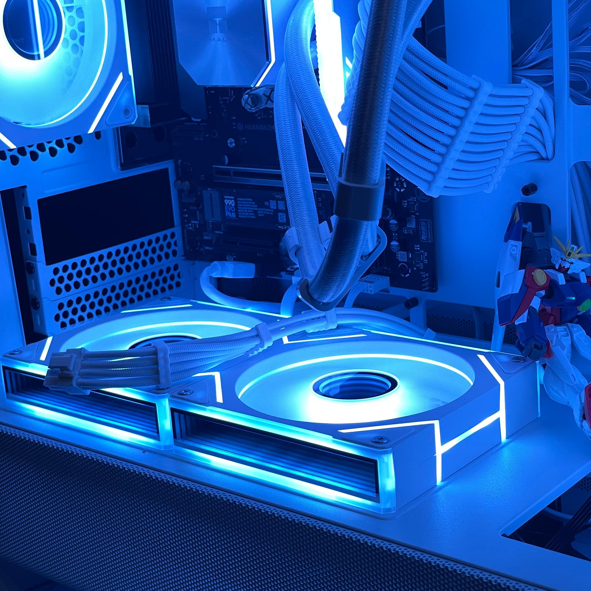 Custom All-White AM5 Gaming PC | Ryzen 5 7600X, 32GB DDR5, 1TB SSD (NO GPU!)