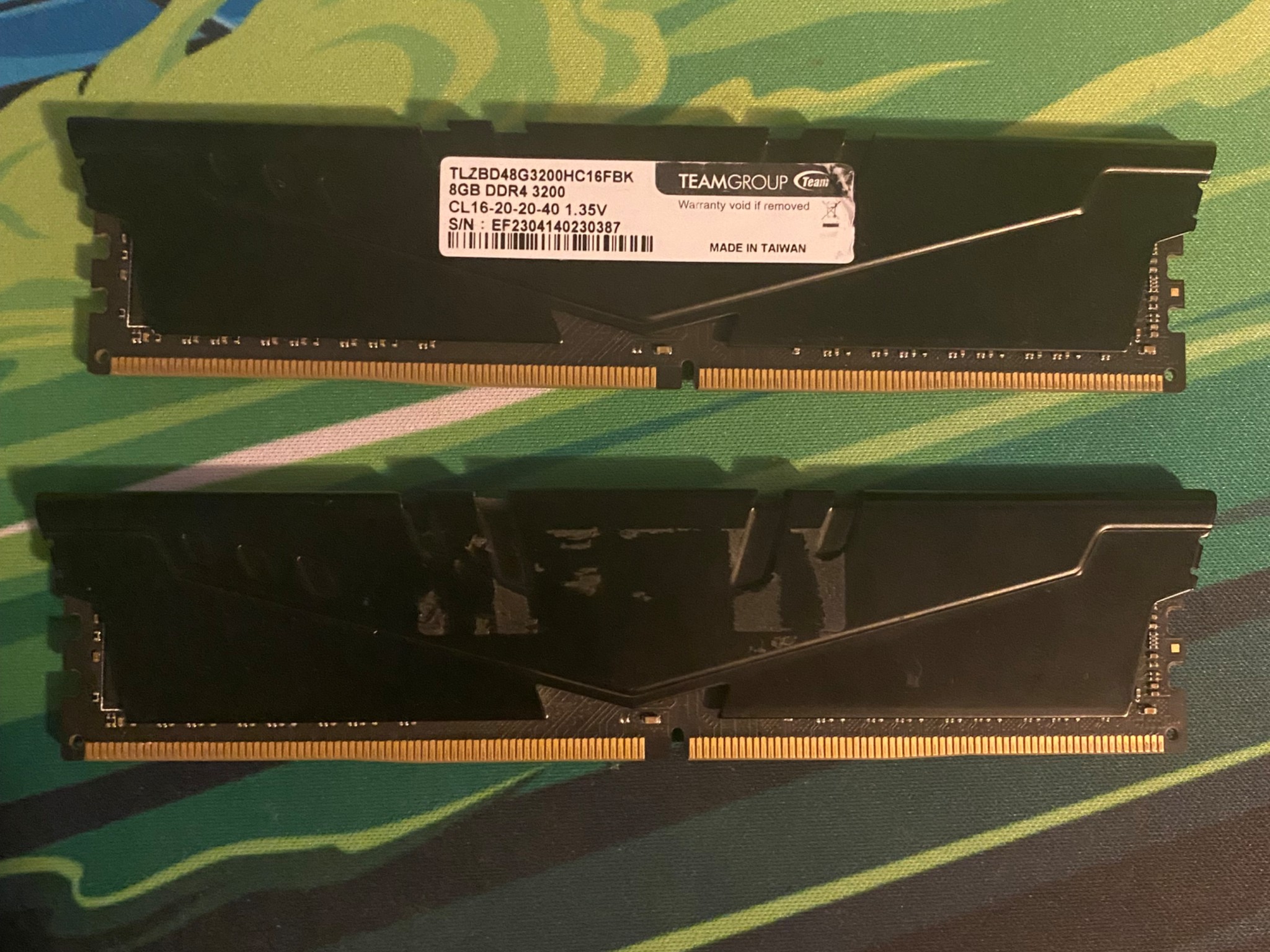 16GB 3200mhz DDR4 Ram “super fast gamer”