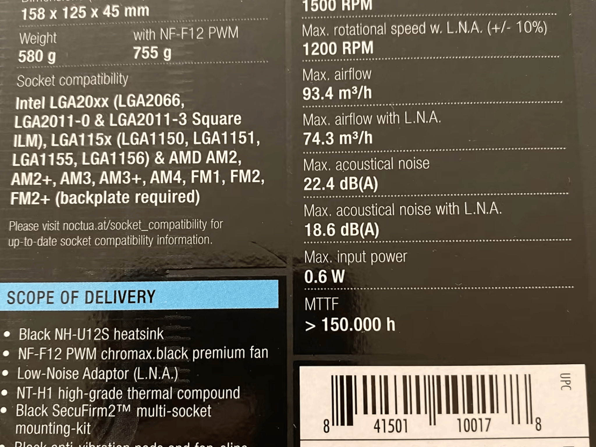 Lightly Used Noctua Cooler!