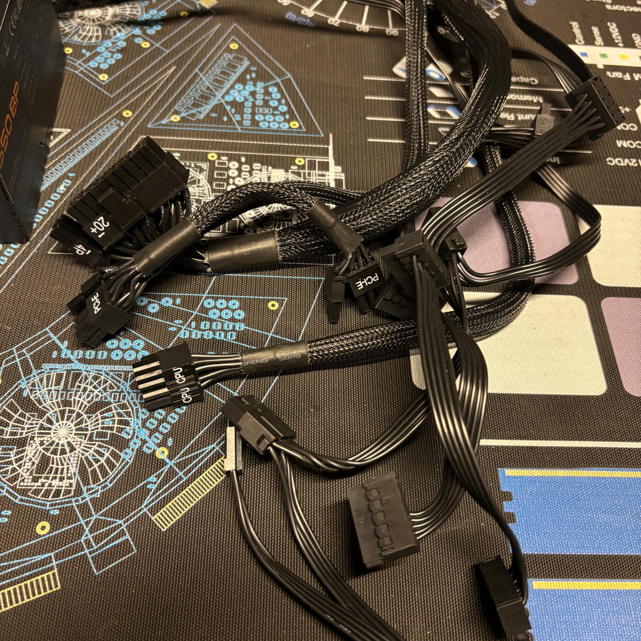 EVGA 550 Watt 80 Plus Bronze Budget Power Supply For Sale