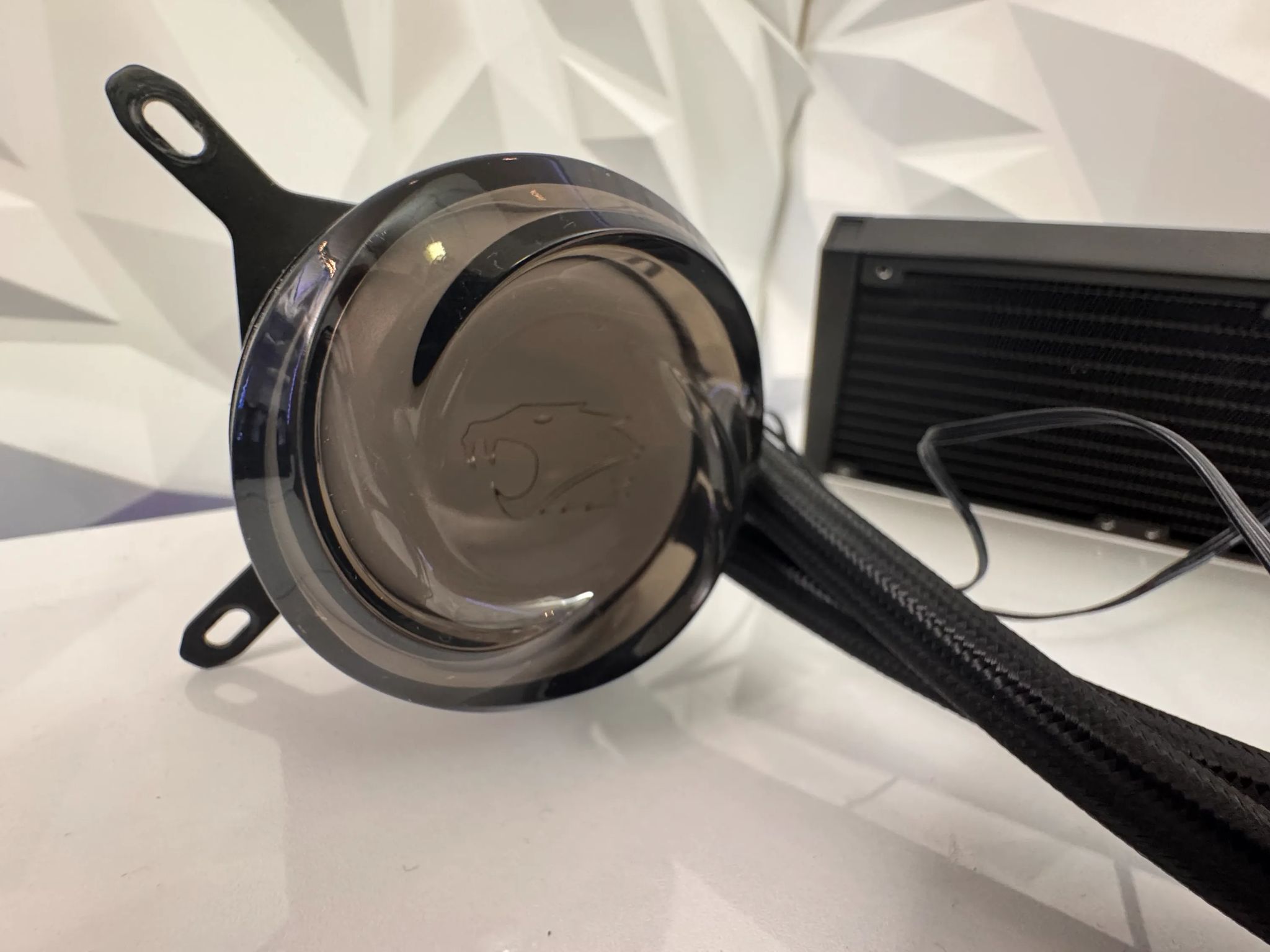 Black iBUYPOWER AW4 240mm AIO Liquid Cooler