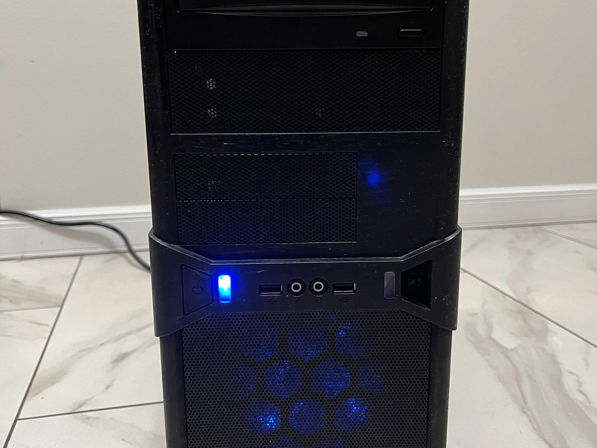 NVIDIA RTX 2060, Intel Core i5-7400, 16GB RAM, 480 GB SSD - Sleeper Office Gaming PC w/ Wi-Fi & BT