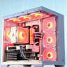 🤍🩵🖤Gaming PC🔲Nvidia RTX 4070 12GB🔲AMD Ryzen 5 7500F🔲32GB DDR5🔲1TB SSD
