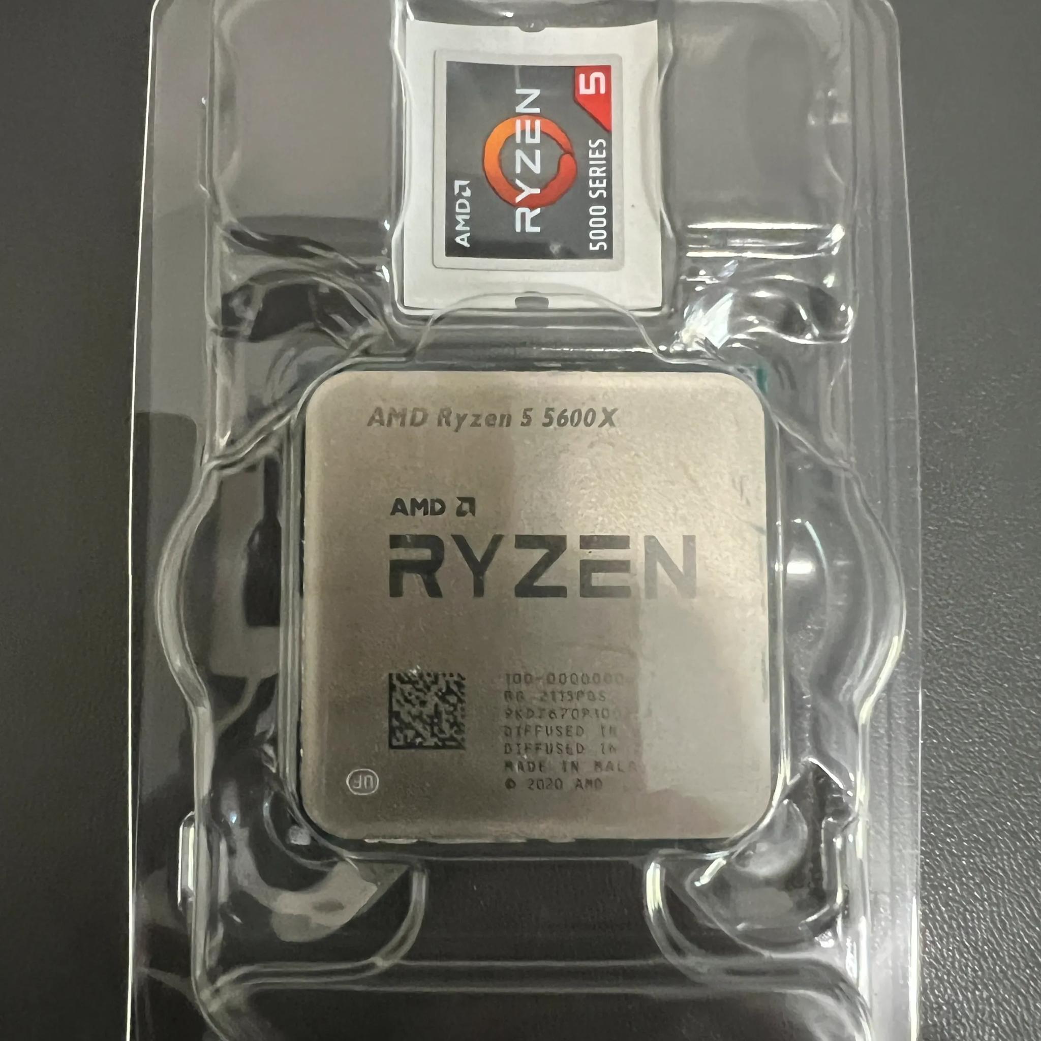 AMD Ryzen 5 5600X used, with Cooler unused