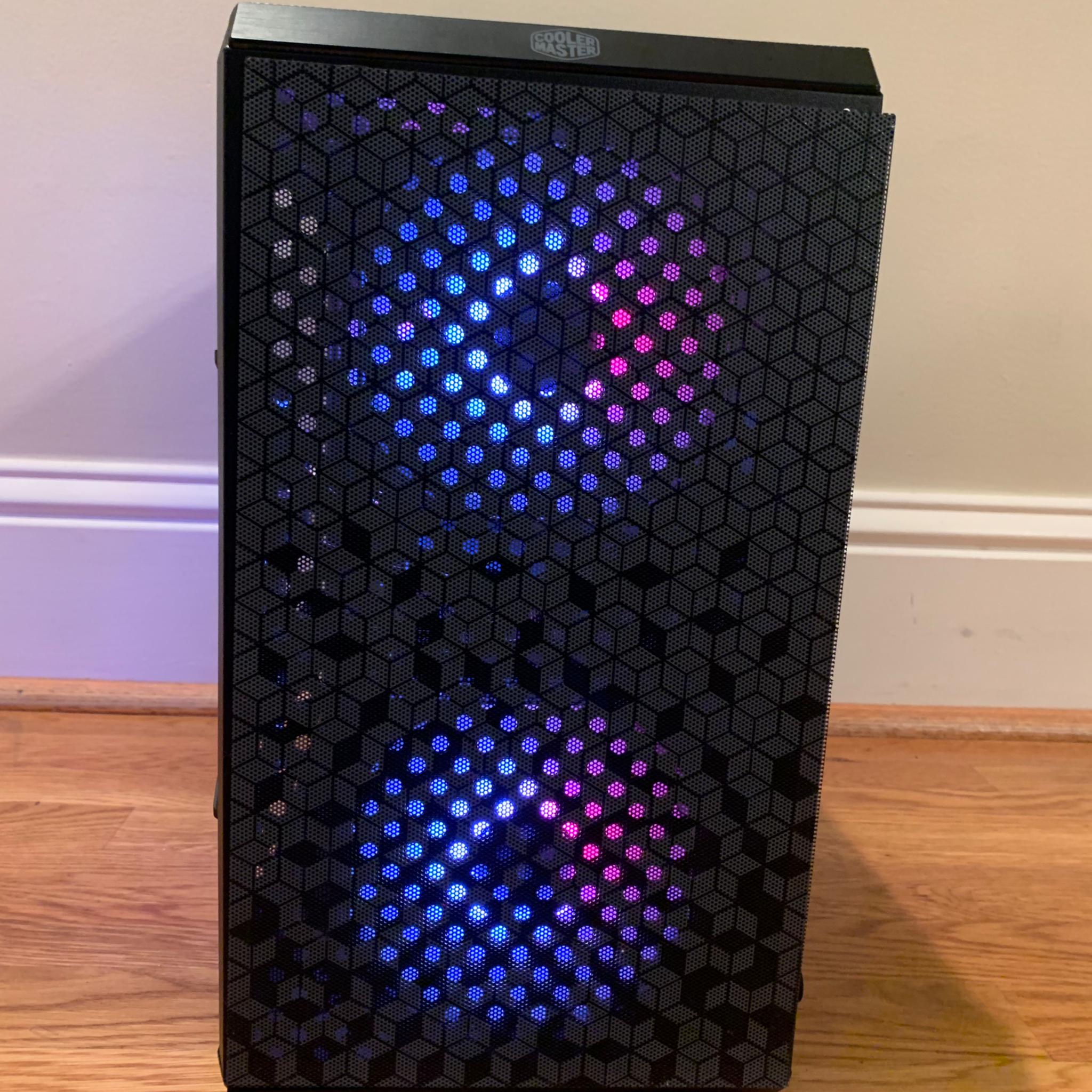 RX 5700 XT RYZEN 5 3600 CUSTOM RGB GAMING PC 16GB RAM 500GB M.2 NVMe SSD WINDOWS 10 INSTALLED