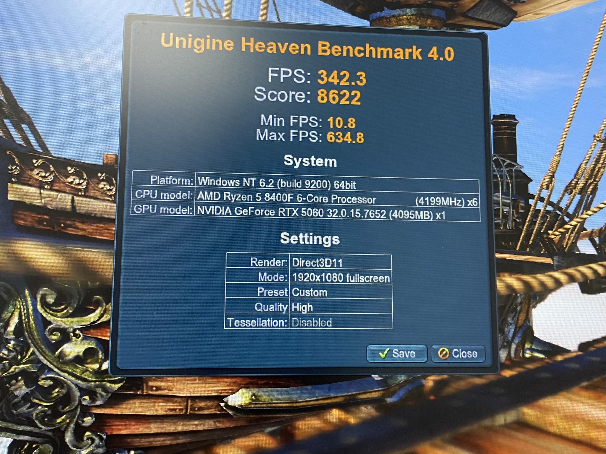 Aero Blaze - Ryzen 5 8400F - 32GB - 1TB - RTX 5060 (Updated)