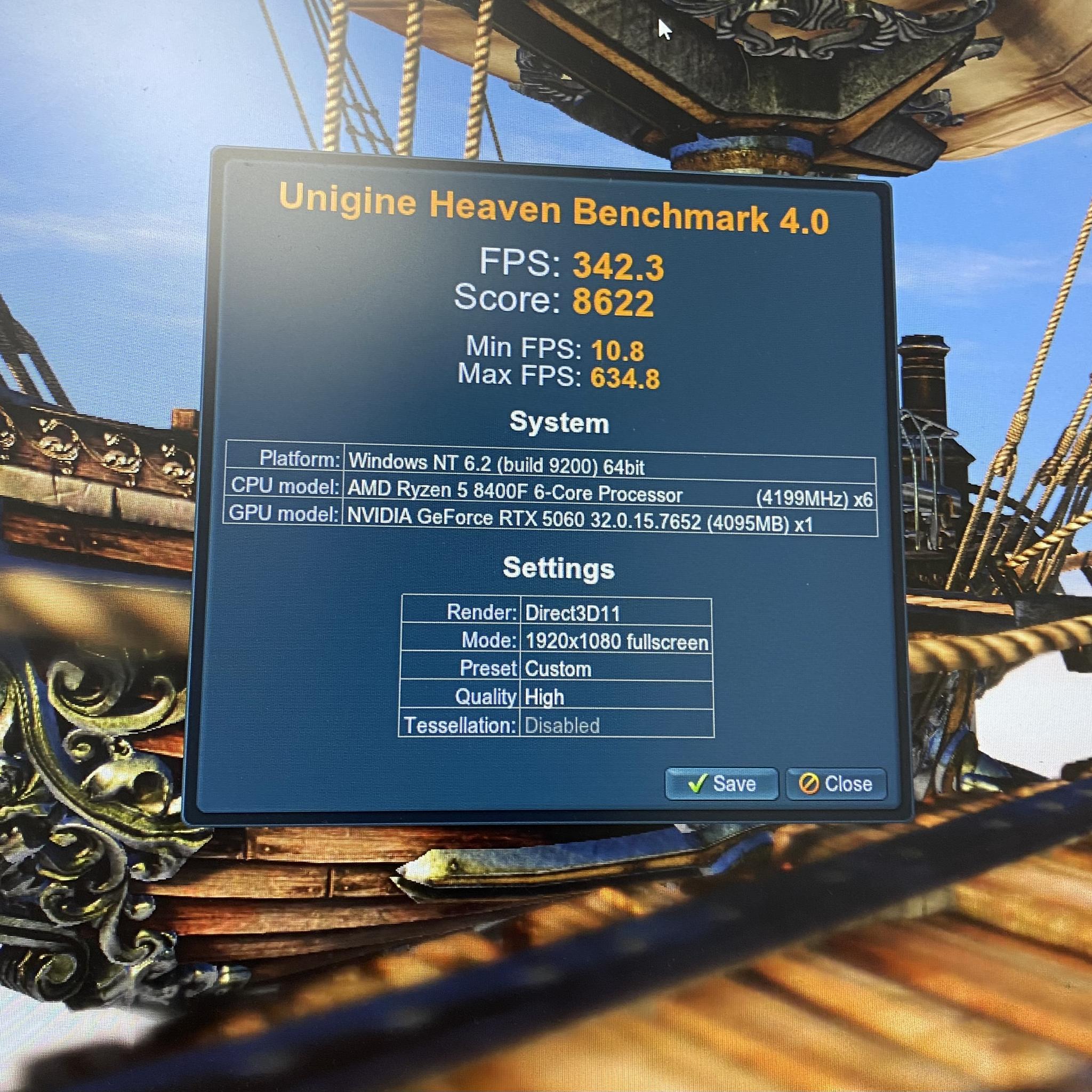Aero Blaze - Ryzen 5 8400F - 32GB - 1TB - RTX 5060 (Updated)