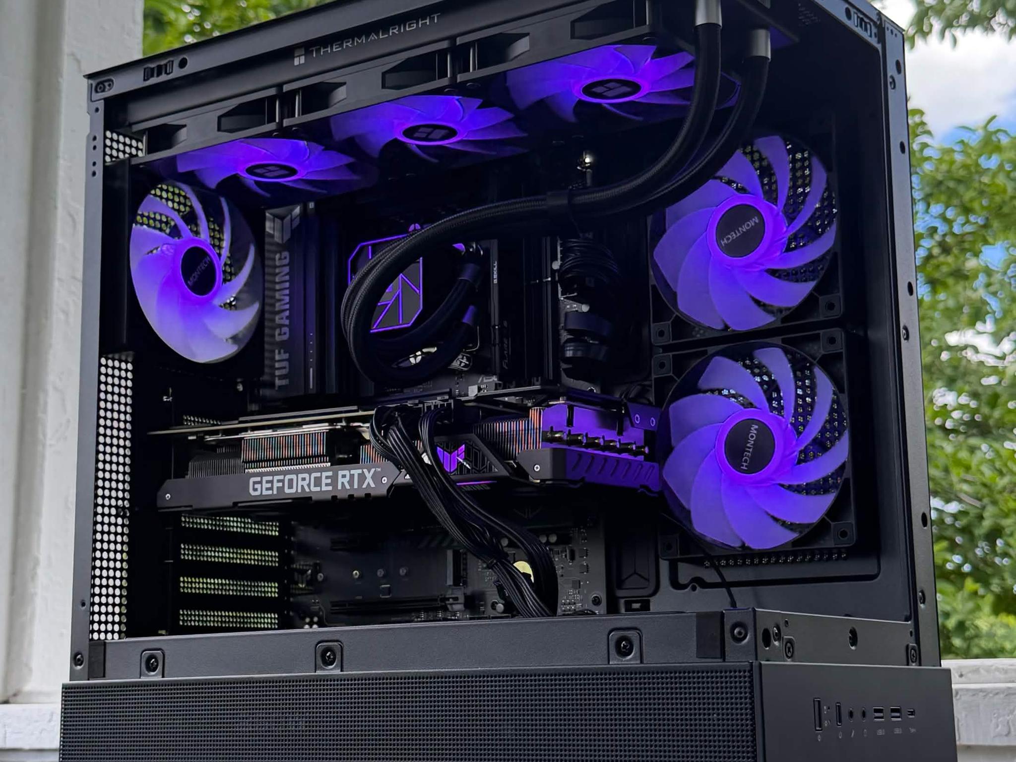 Mendi Electronics ShadowBlade | Ryzen 5 9600X | RTX 3080 Ti | B850E WiFi | DDR5 | AM5 Gaming PC
