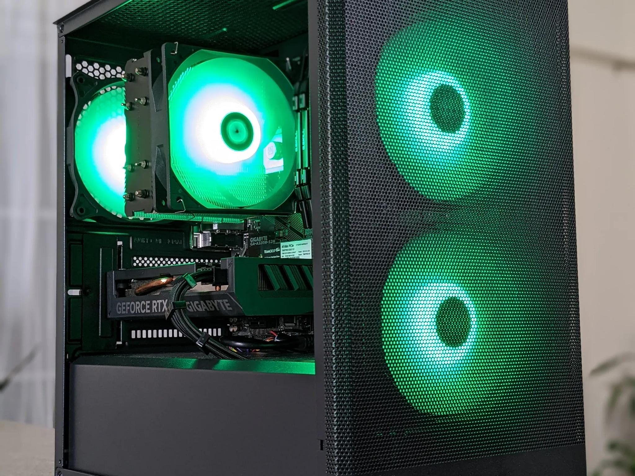 Mid Range Ryzen Gaming PC - Ryzen 5 5500 - RTX 4060