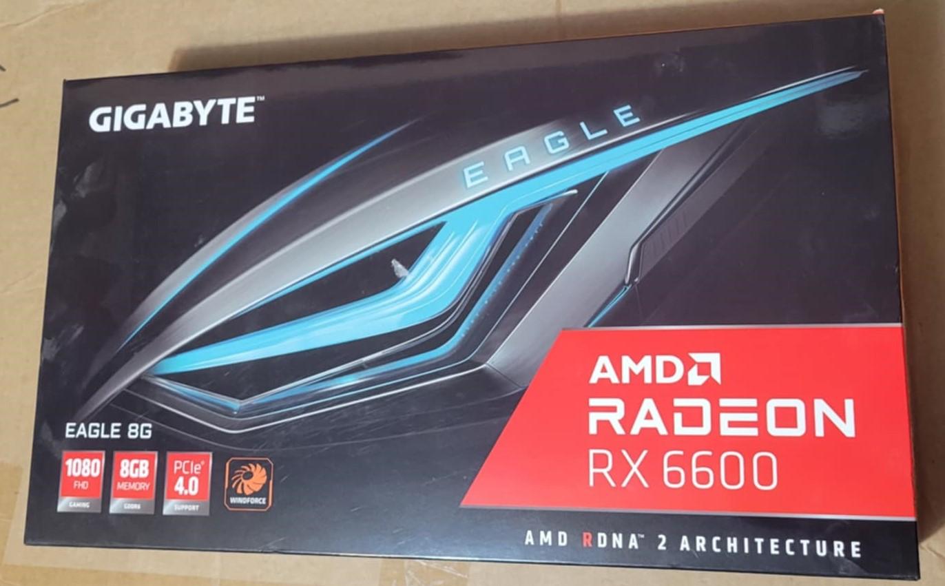 Gigabyte Gaming OC 6600 8GB GPU