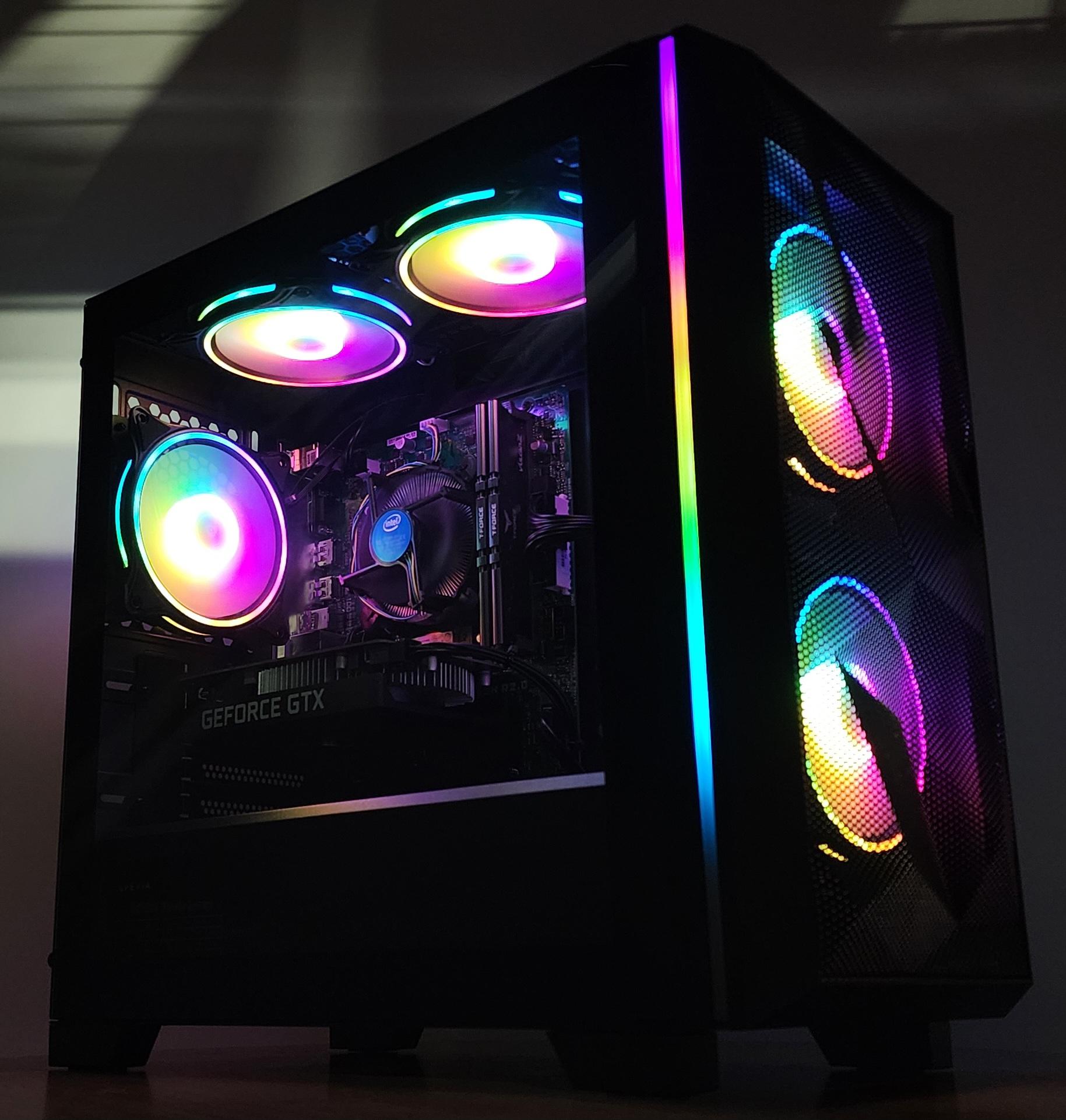 Gaming PC i5-8600 16GB RAM 256GB SSD + 1TB HDD GTX 1650 SUPER 4GB Win11 Computer