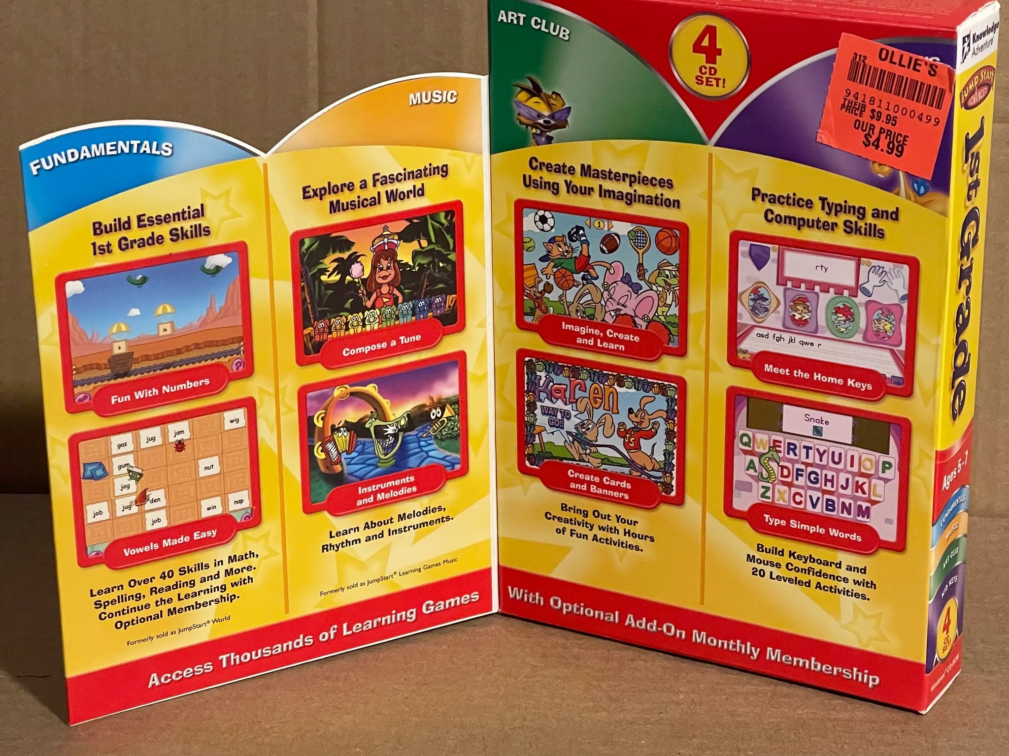 Jump Start Advanced 1st Grade (PC, 2010)