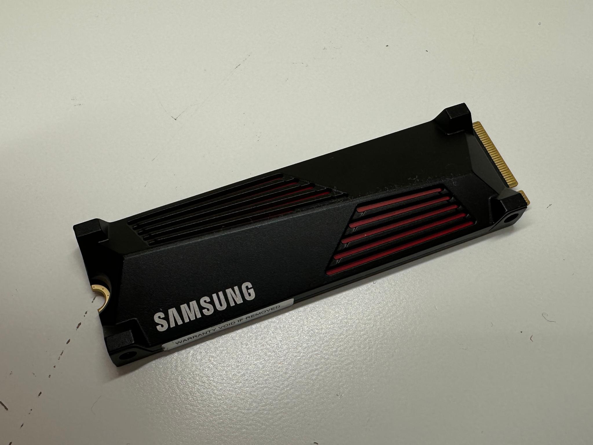 Samsung 4TB 990 PRO Heatsink PCIe 4.0 NVMe SSD