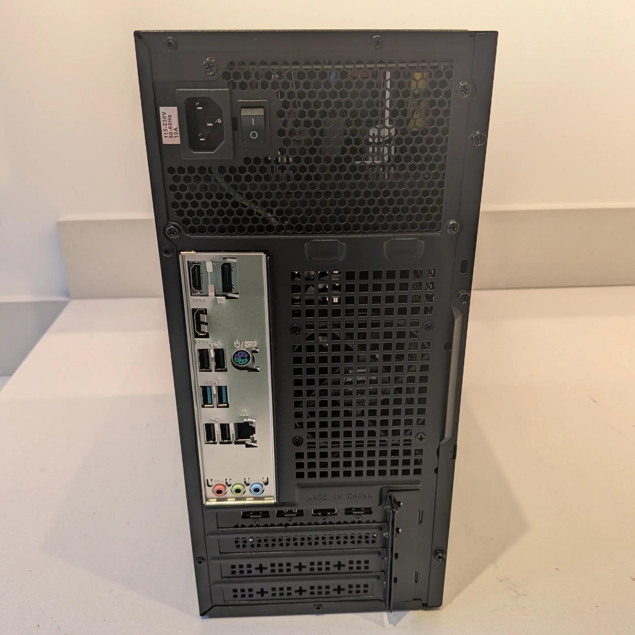 1080p Micro Starter - RX 7600, Intel Core i5 14400F, 32 GB RAM, 2 TB Gen 4 NVME, RGB