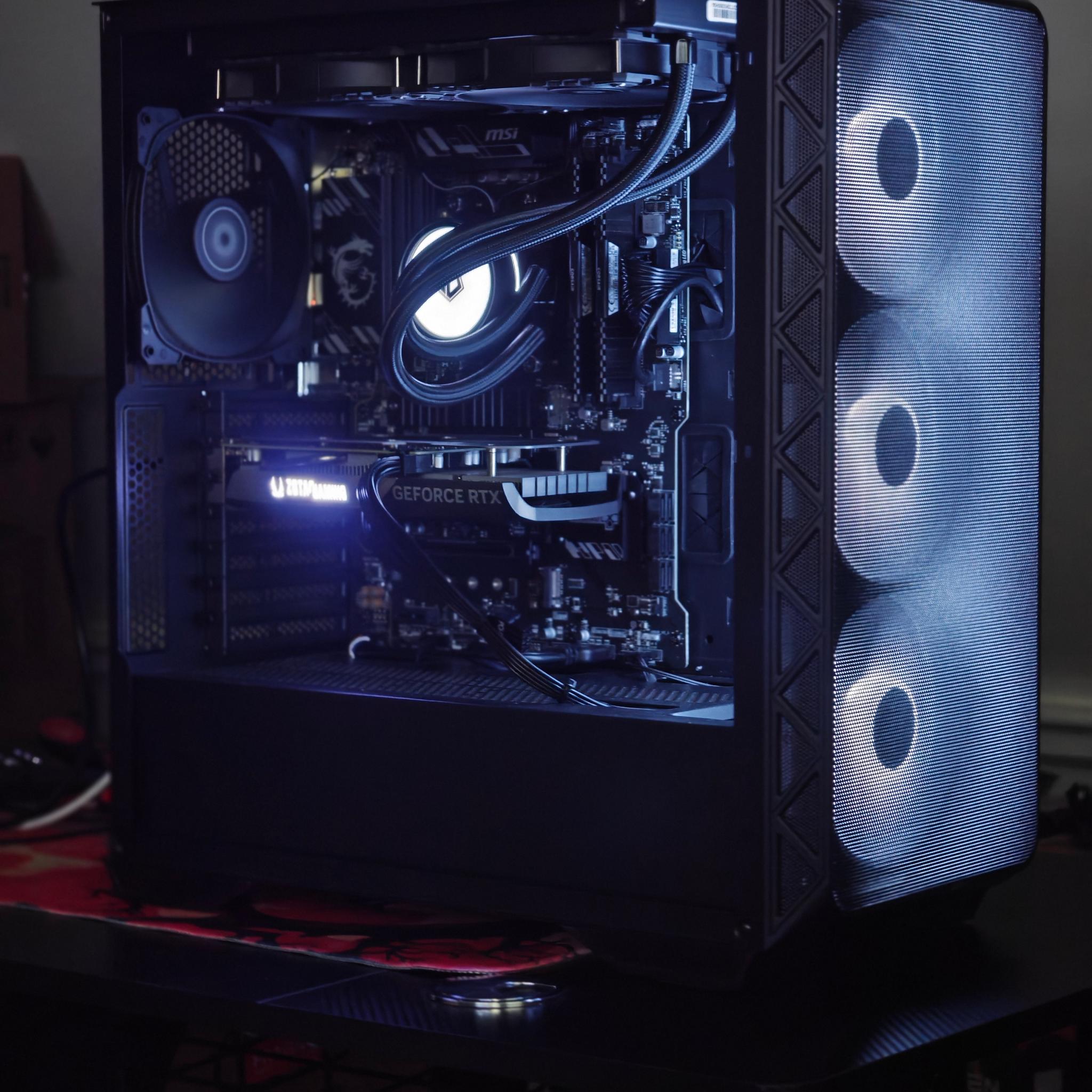 GAMING PC|AMD RYZEN 7 5700X3D|ZOTAC GEFORCE 4060 8GB|32GB DDR4 3200|1TB NVME SSD|WINDOWS 11 HOME