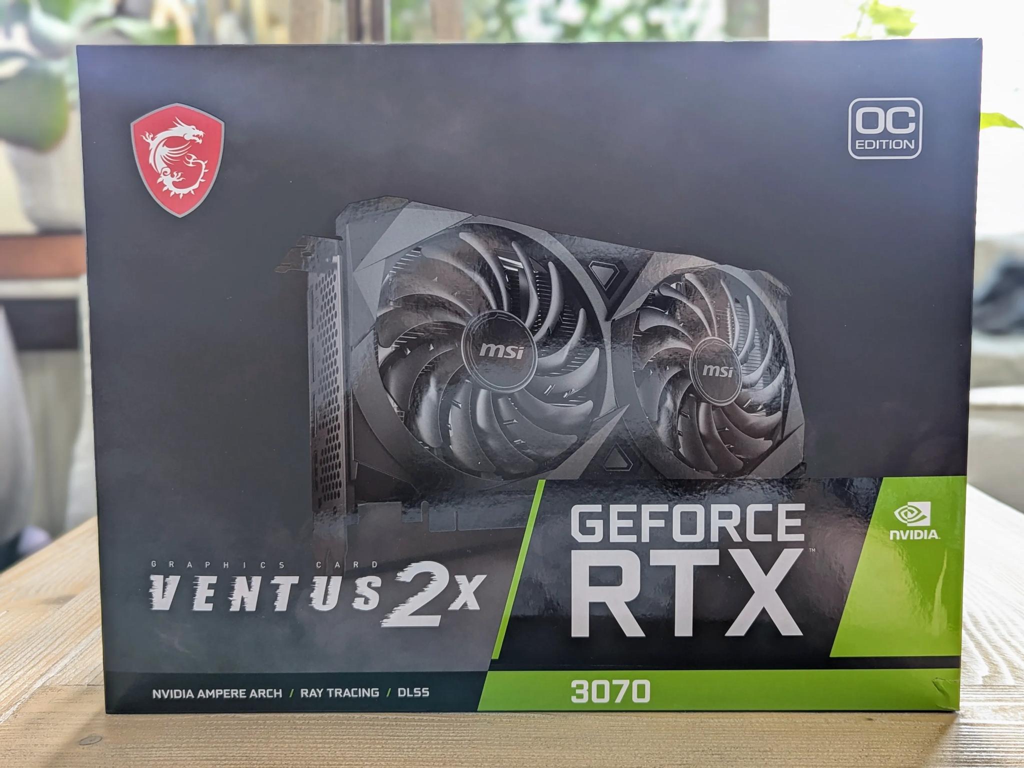 MSI Ventus 2x RTX 3070 OC Edition