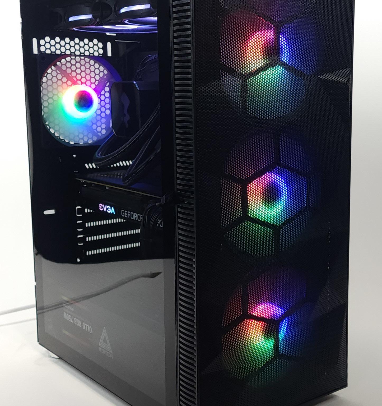 Gaming PC i7-10700K 16GB RAM 1TB SSD RTX 3060 Ti 8GB Windows 11 Computer