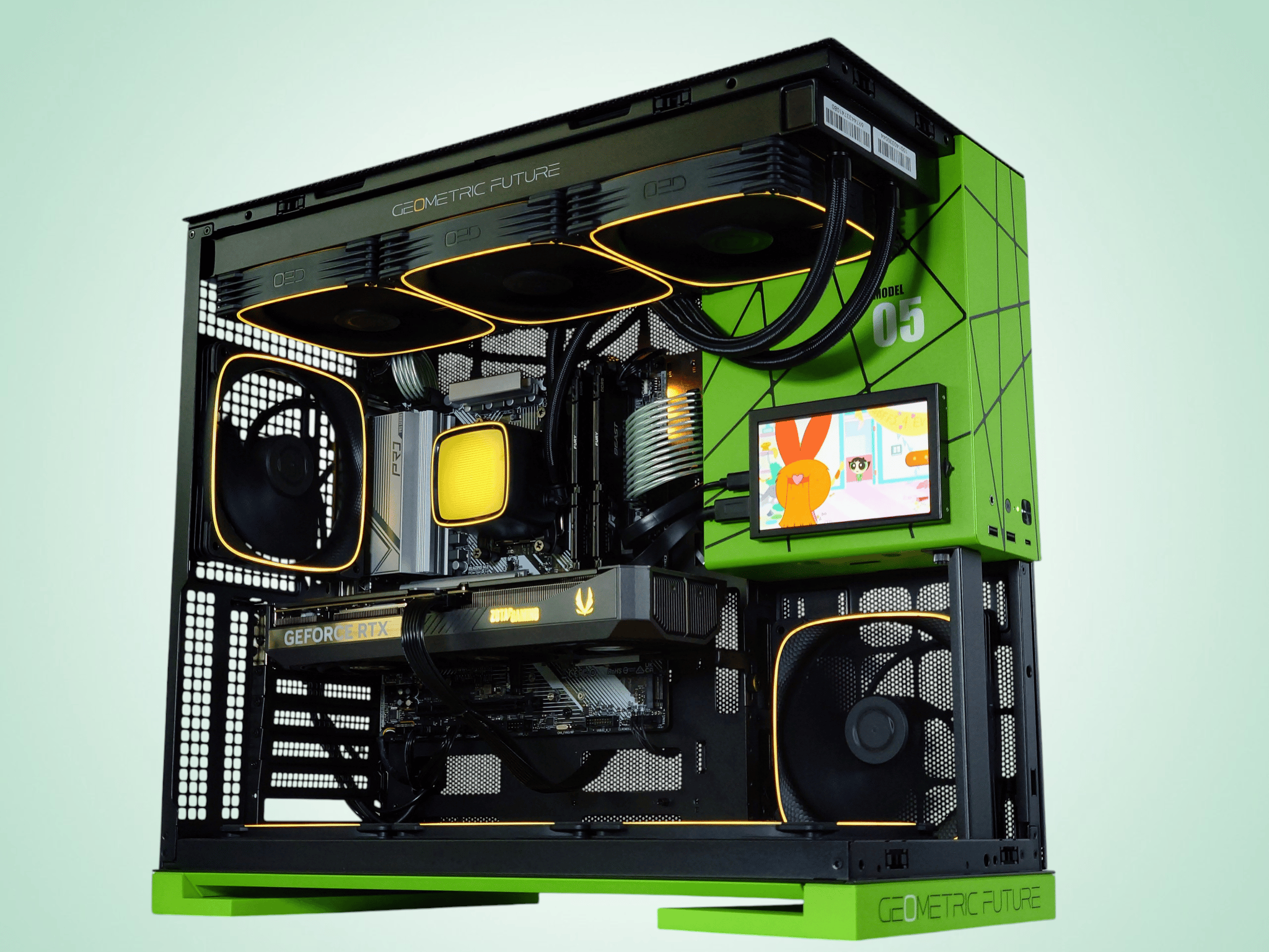 💚 👧Buttercup🌪️ Nvidia RTX 5070 12GB🌪️ AMD Ryzen 7 7700X🌪️ 32GB DDR5🌪️ 1TB NVME
