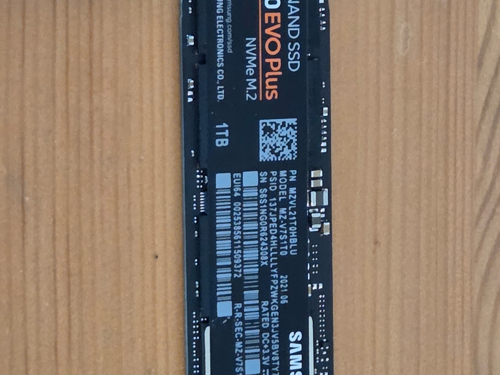 Samsung 970 Evo Plus 1TB SSD