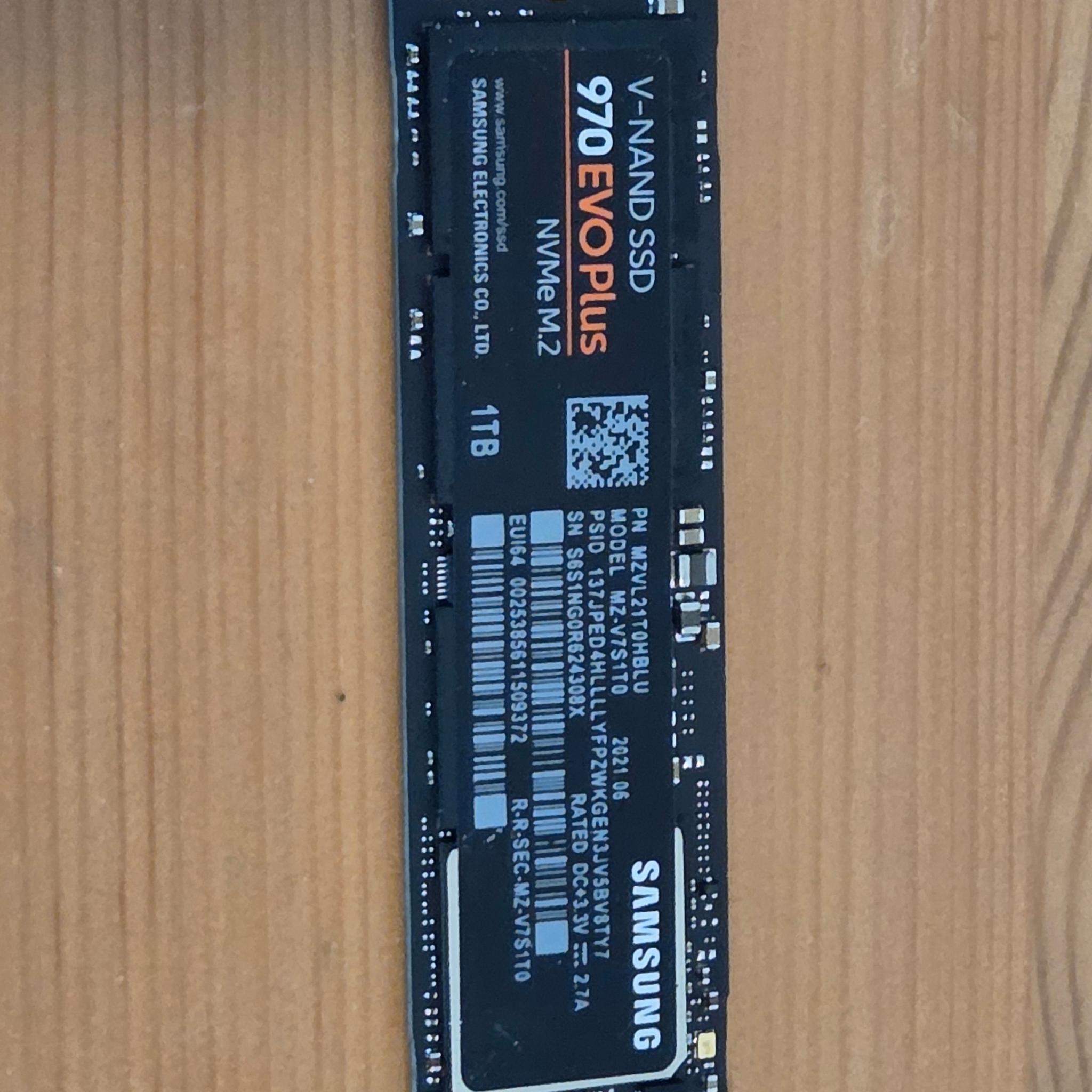 Samsung 970 Evo Plus 1TB SSD