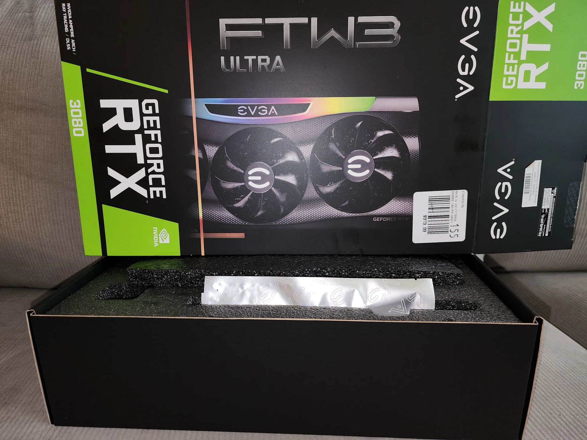 3080 10 GP EVGA FTW3 Ultra