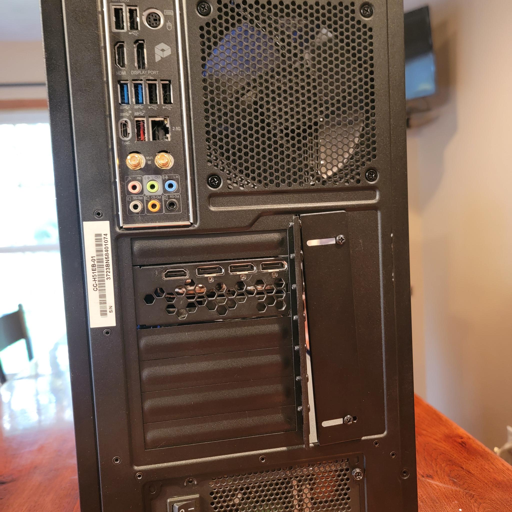 EVGA RTX 3080ti 12gb + Intel 13500T PC Build #1