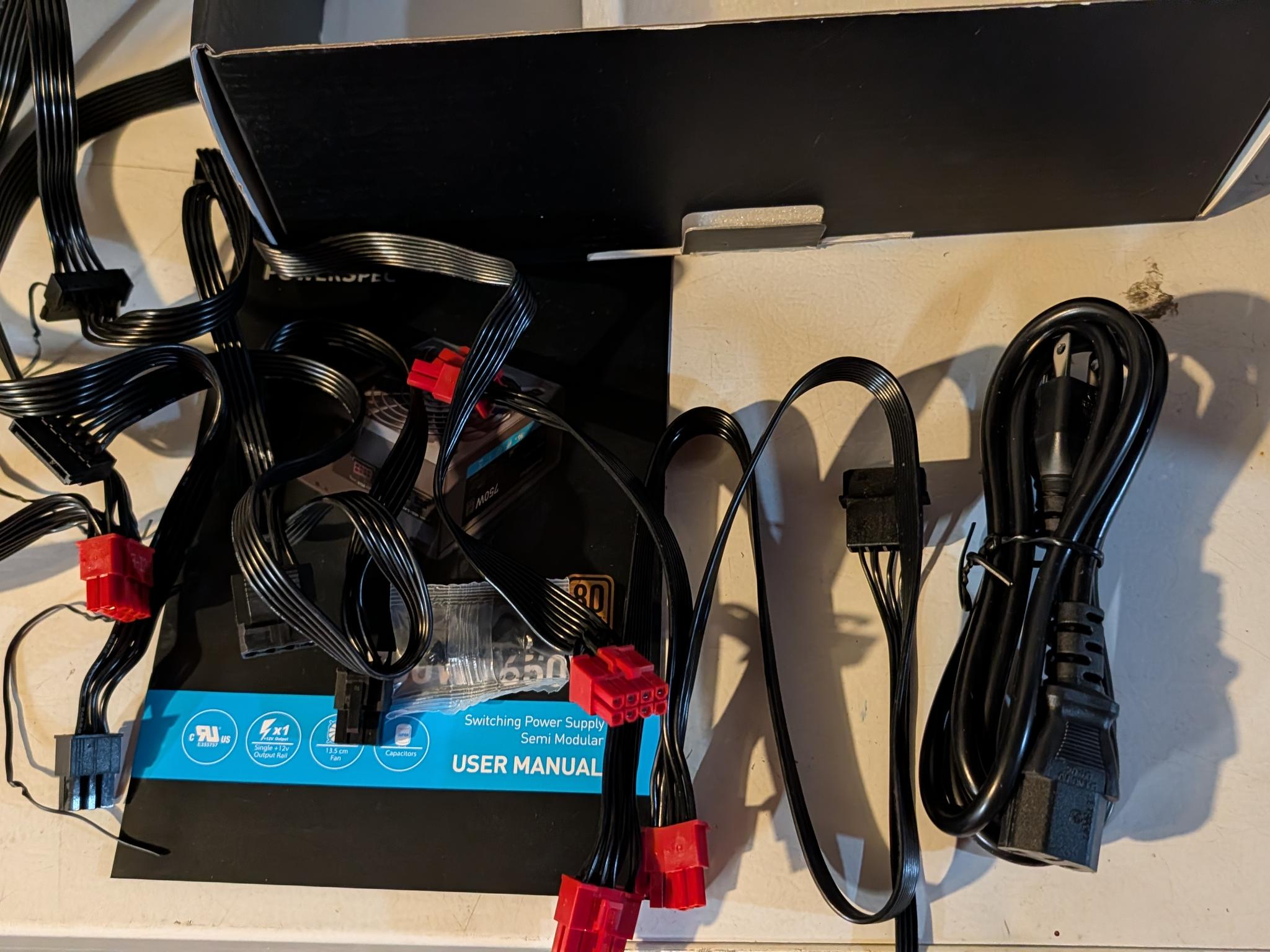 650 Watt Semi-Modular Powerspec
