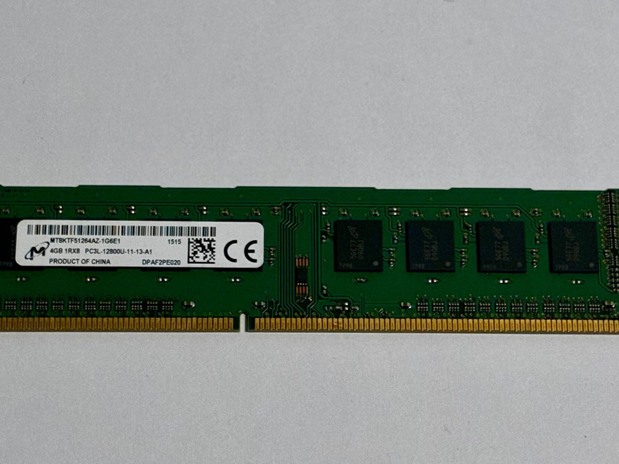 DDR3 Samsung 4gb desktop Ram