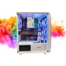 ON SALE: RX 5700 XT 8GB + Ryzen 5 + 512GB SSD + 16GBs RGB RAM + 5 RGB Fans ( White RGB Gaming PC )
