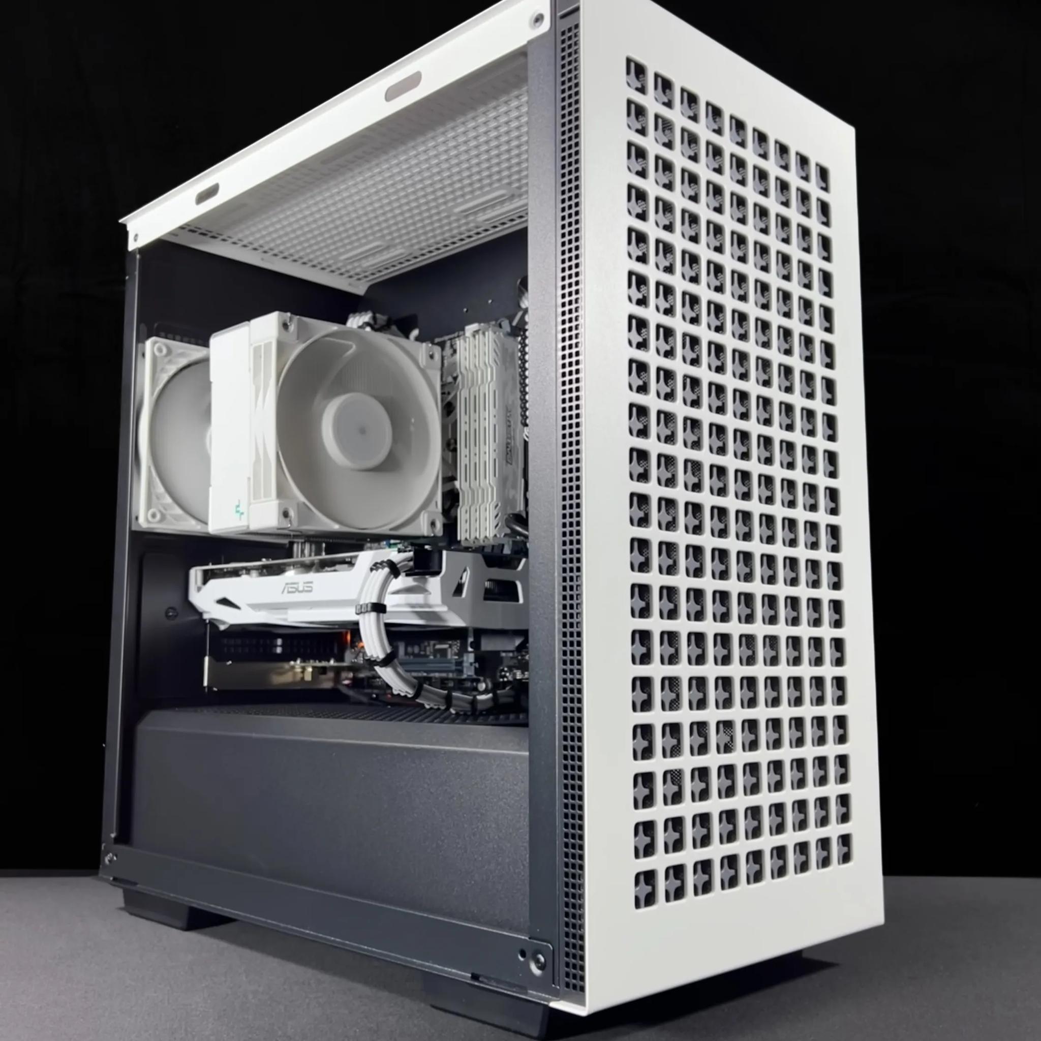 ⬛⬜ White Budget Gaming PC | i5-8500 | GTX 1060 - 6GB ⬜⬛